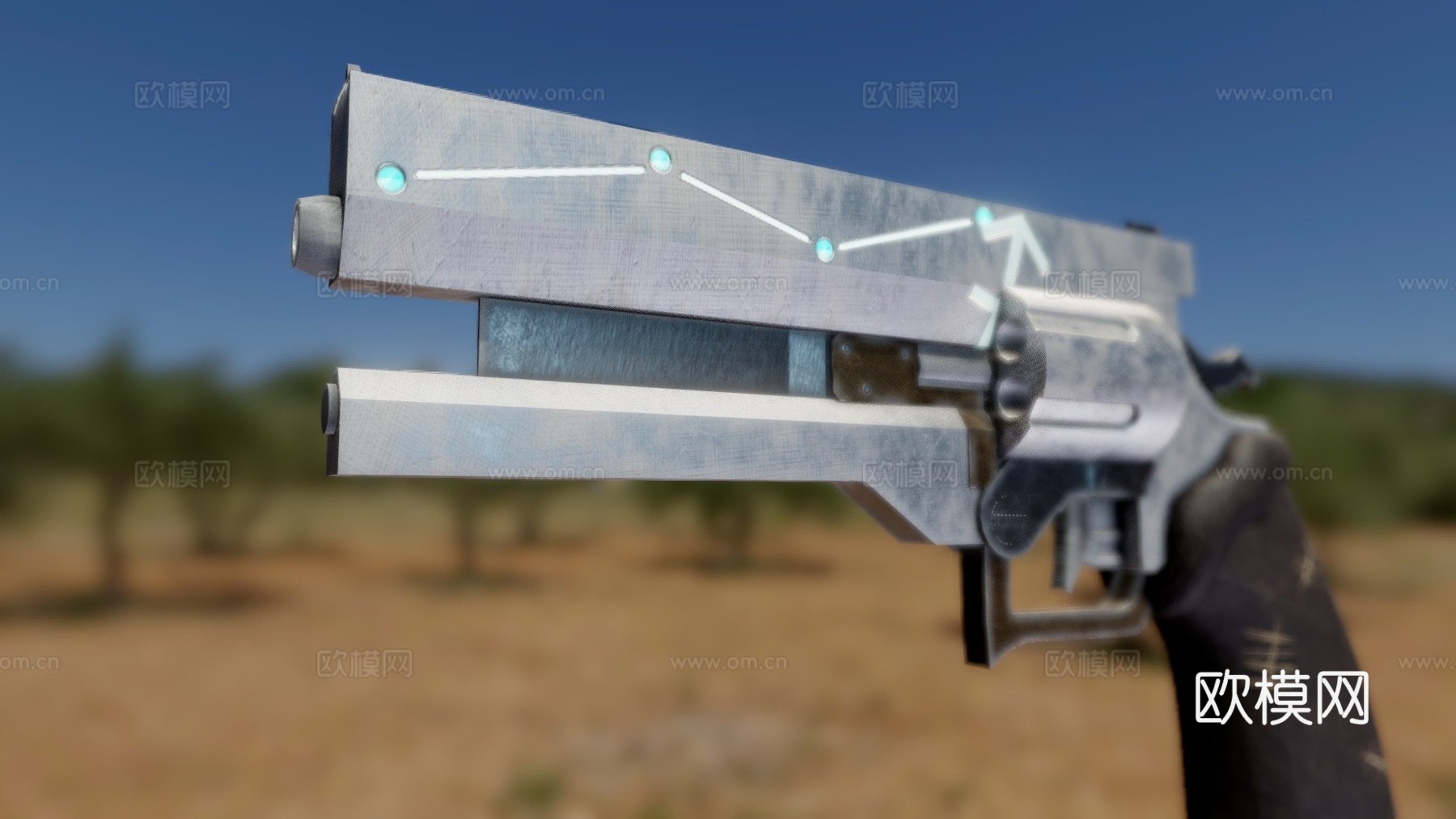 射手座10毫米3d模型