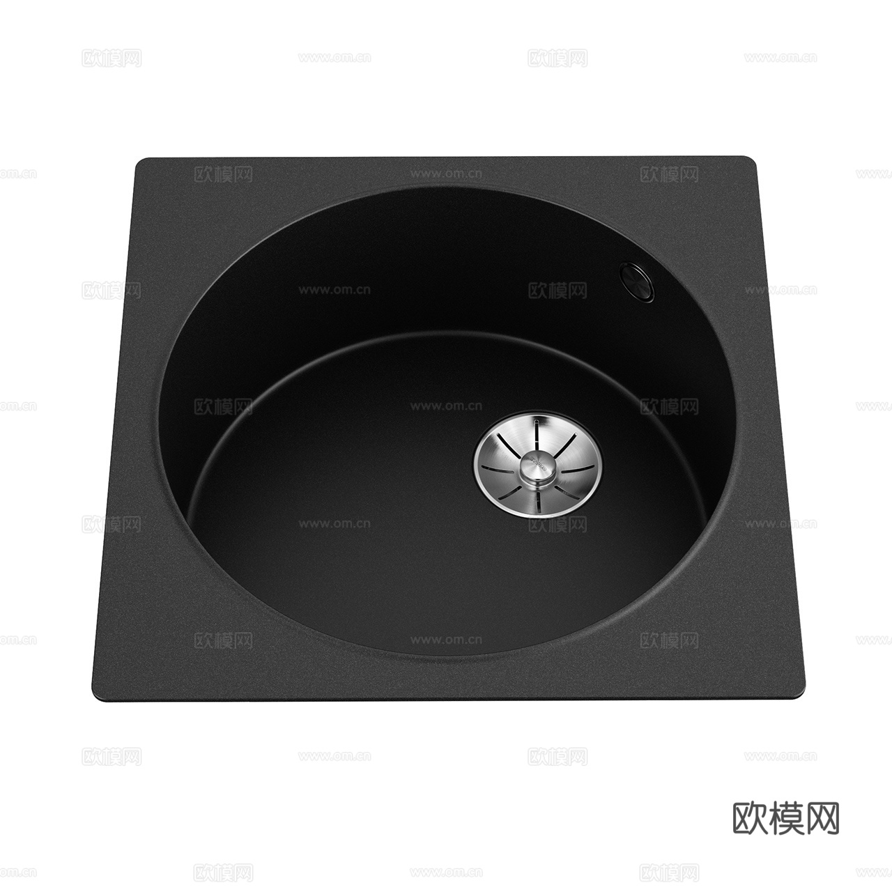 Blanco 现代水槽 极简水槽 圆形水槽 洗菜盆3d模型