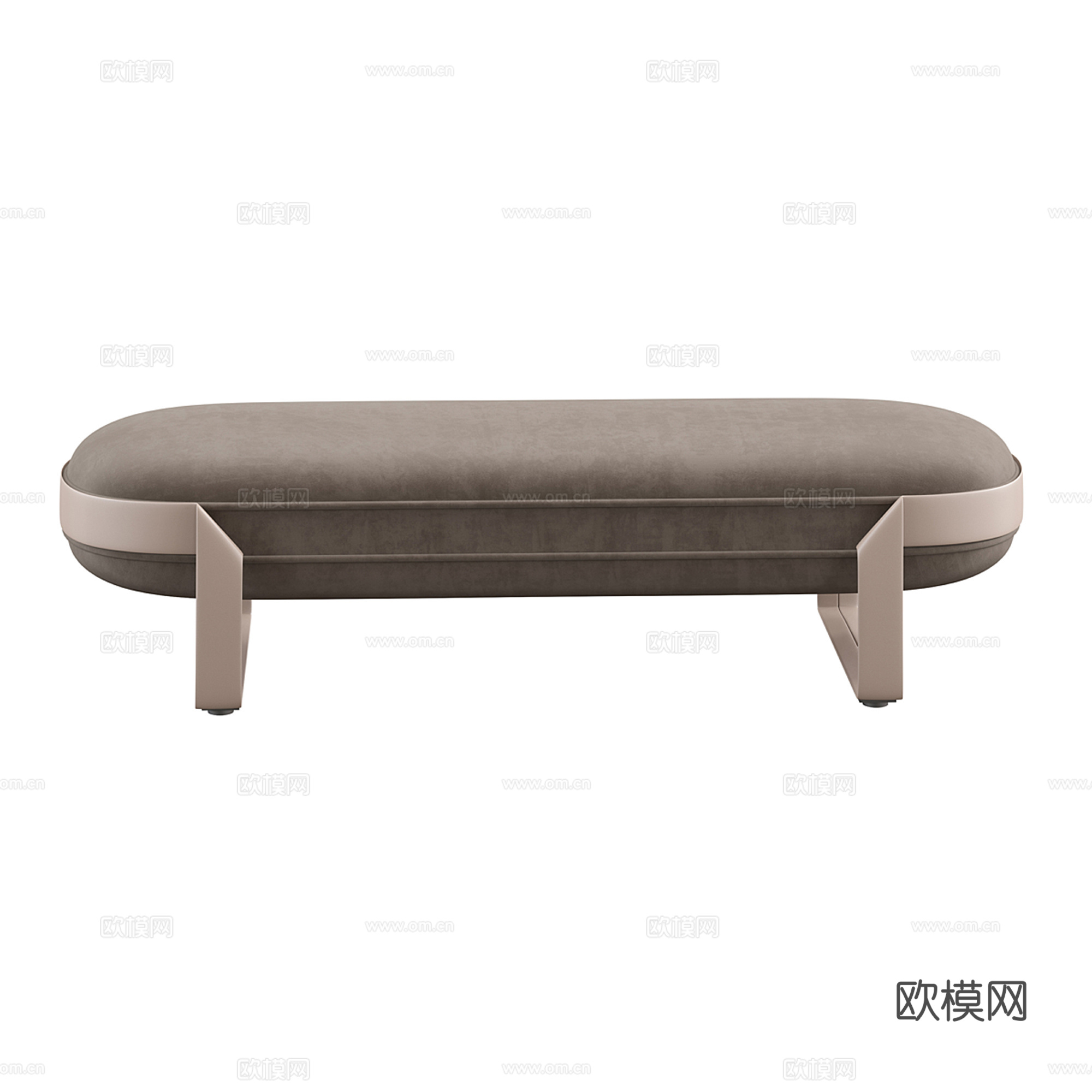 现代沙发凳 长凳su模型