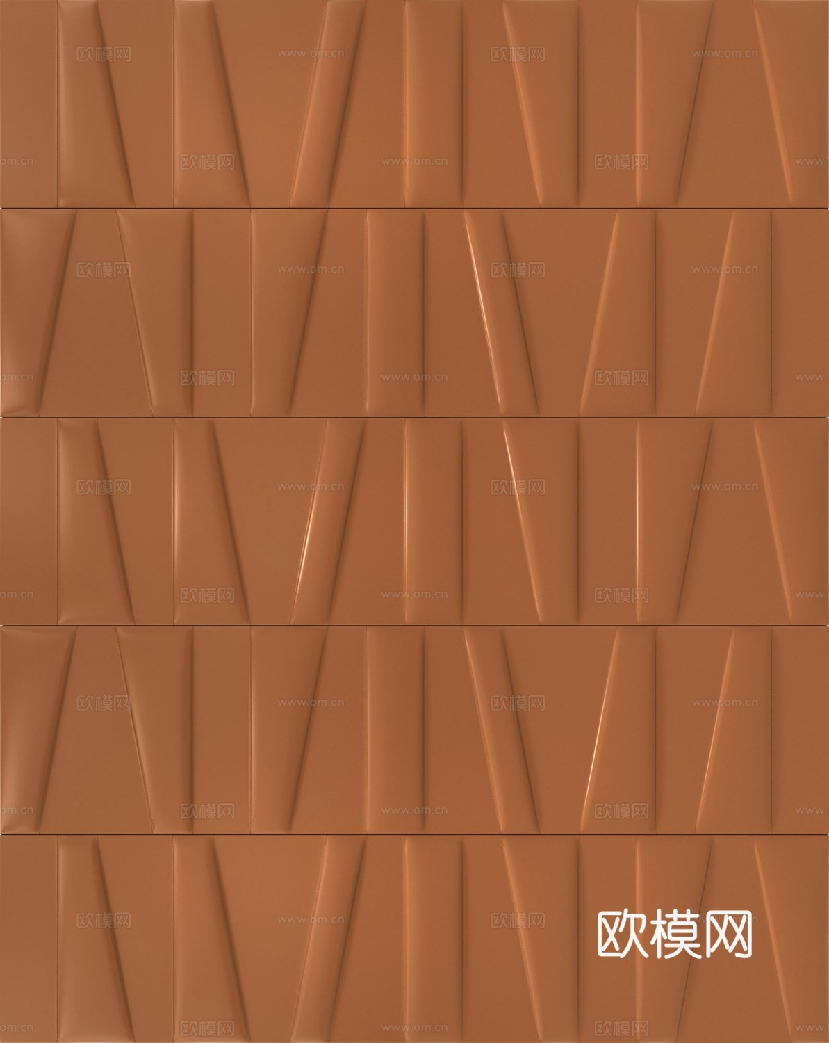新中式浮雕硬包背景墙