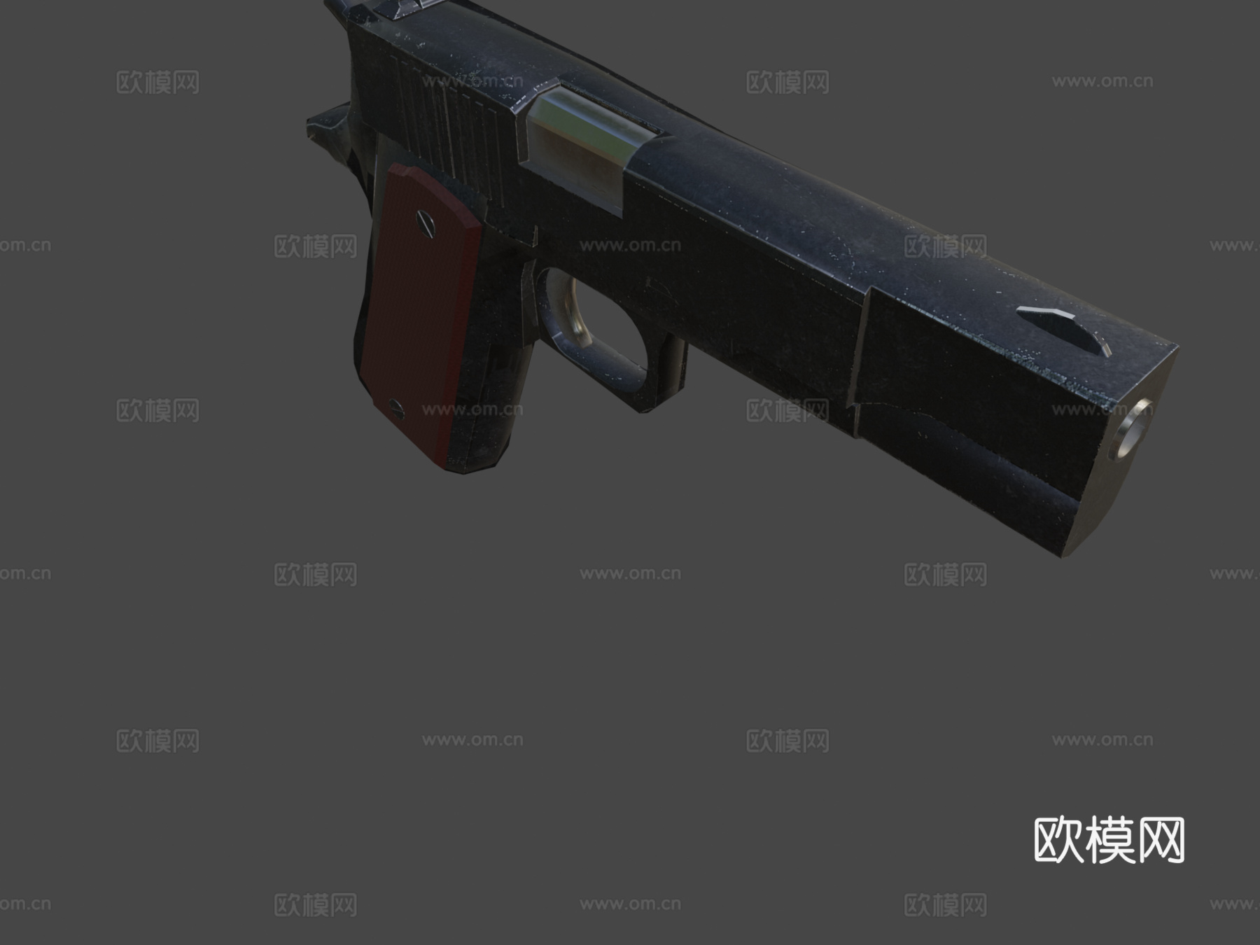 柯尔特19113d模型