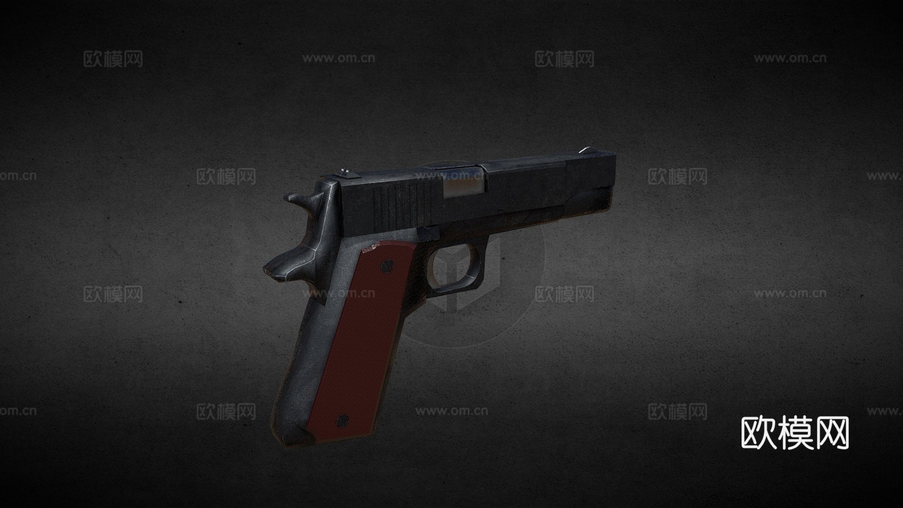 柯尔特19113d模型