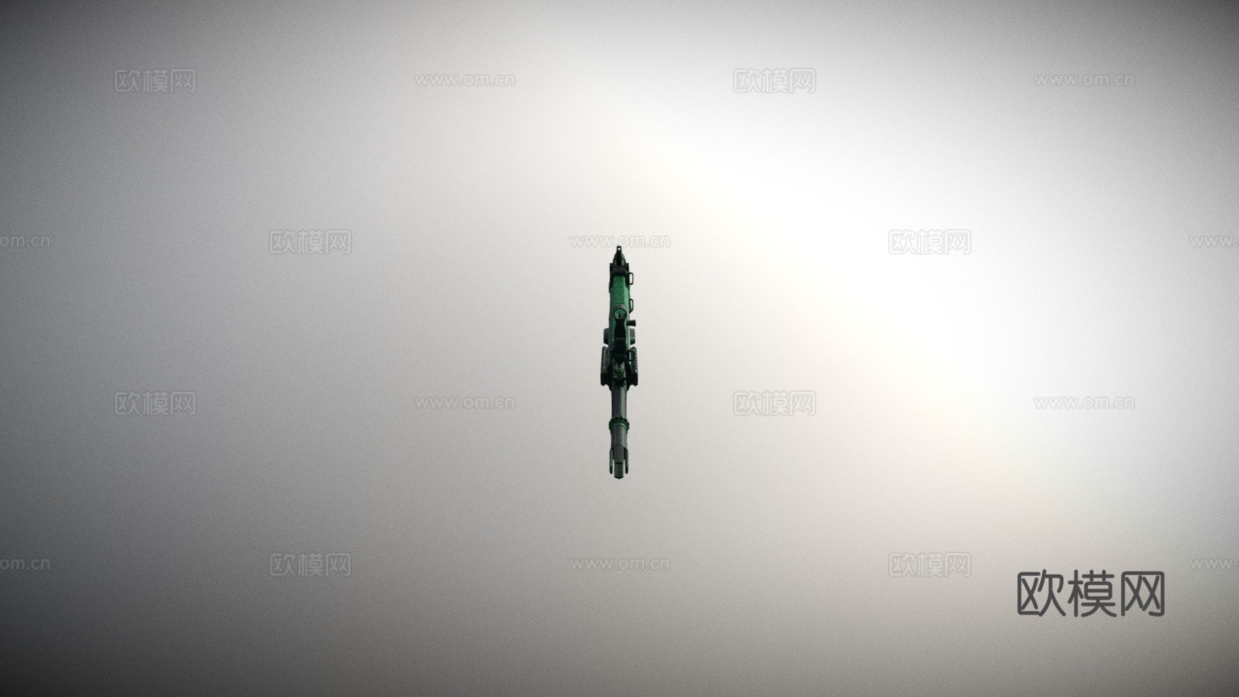 SCAR-H-翡翠3d模型