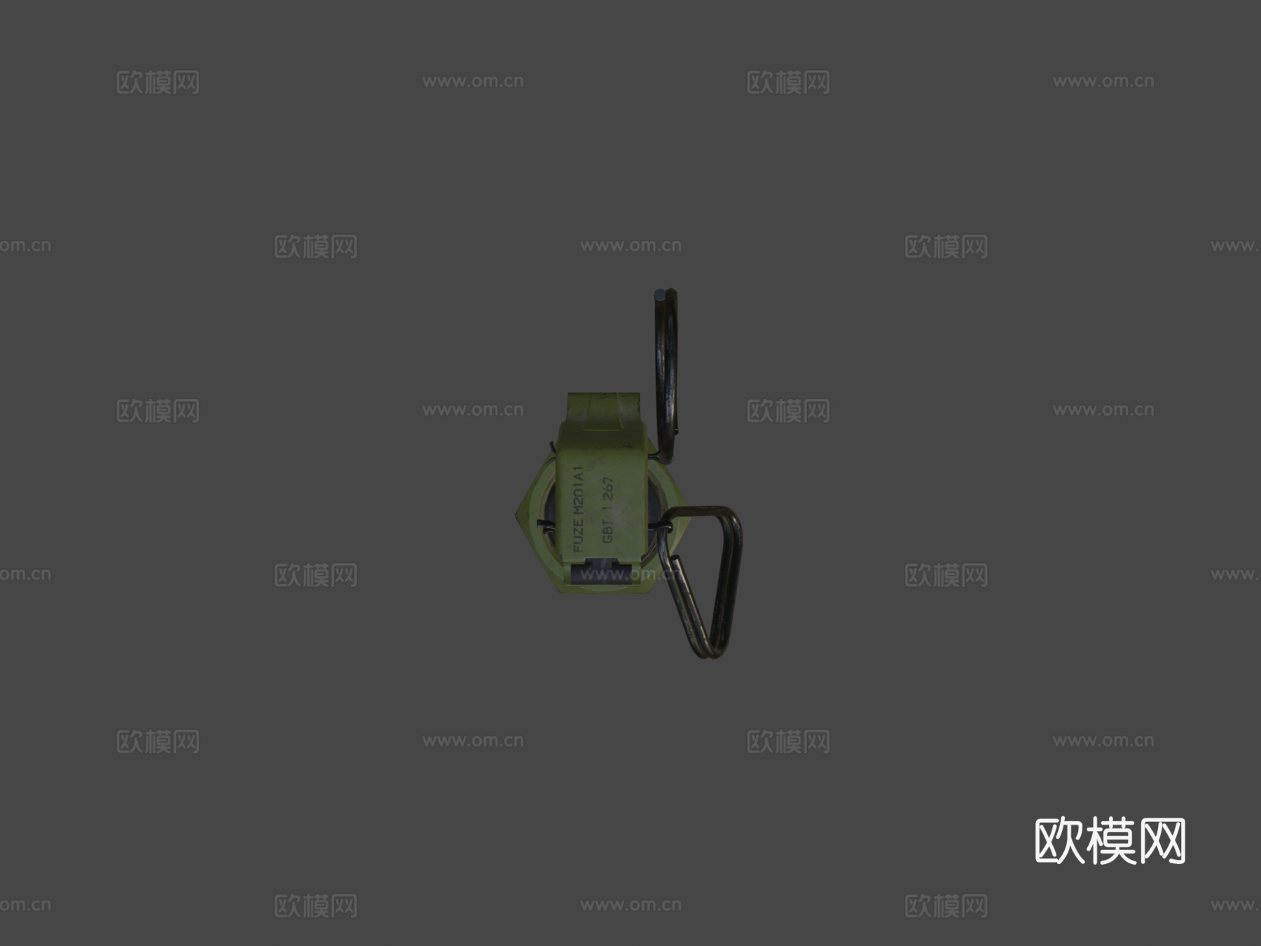 M84震撼弹3d模型