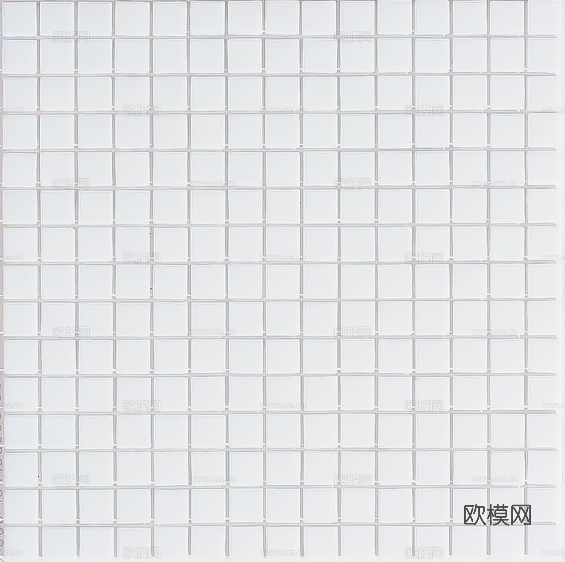 白色马赛克