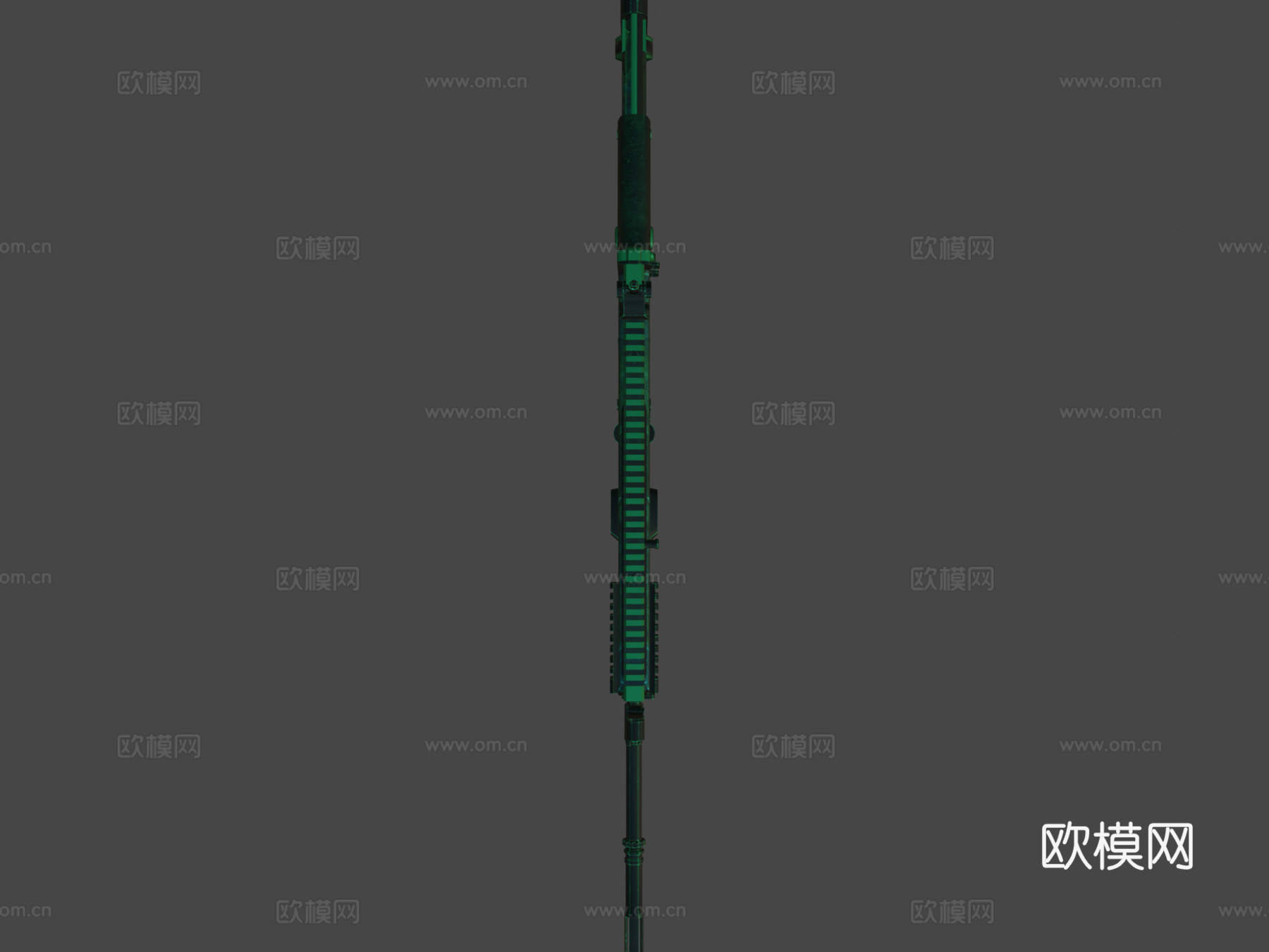 SCAR-H-翡翠3d模型