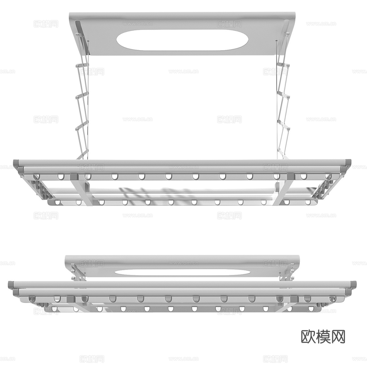 小米 Aqara 智能干衣机 升降式晾衣架3d模型