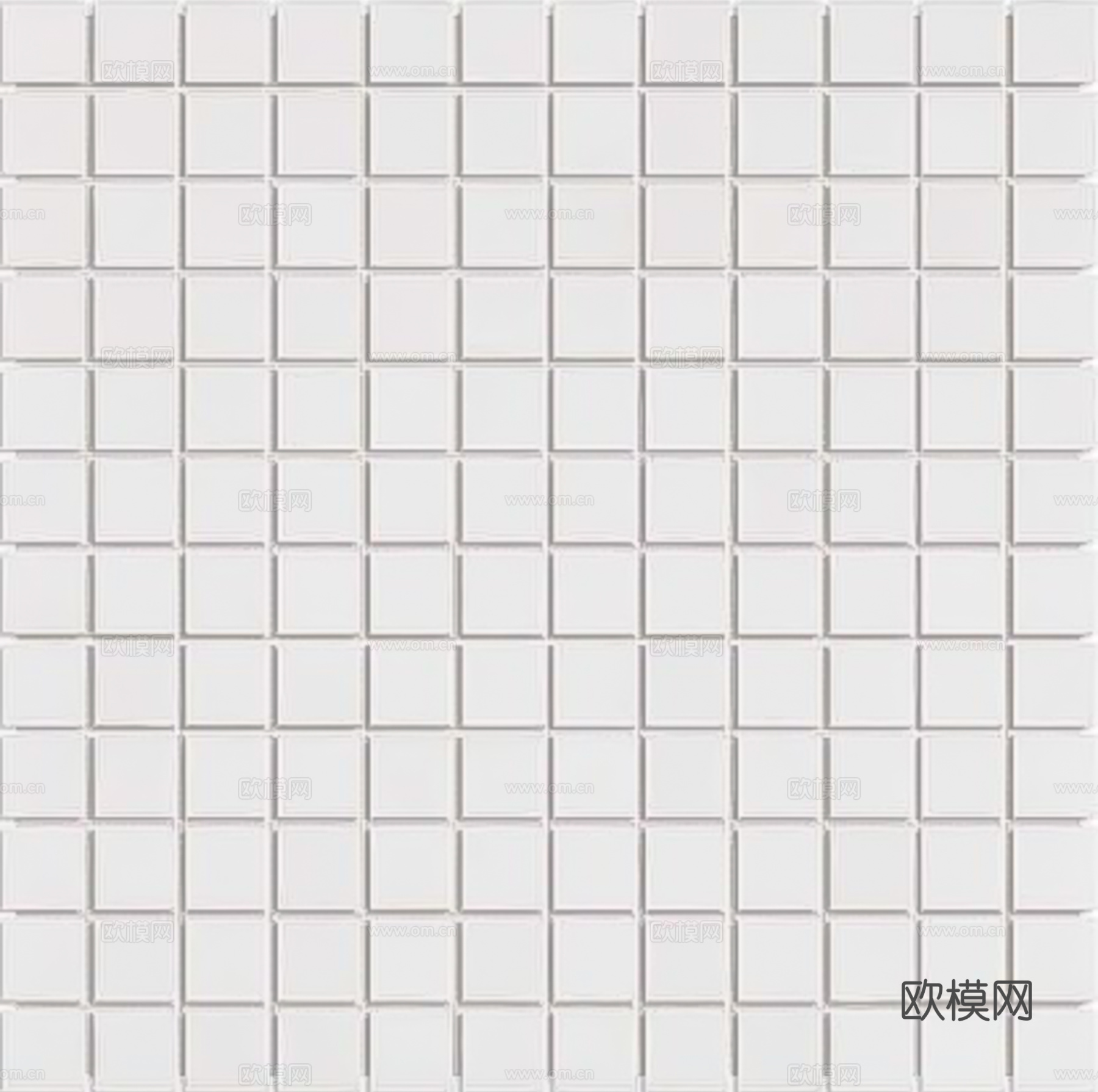白色马赛克