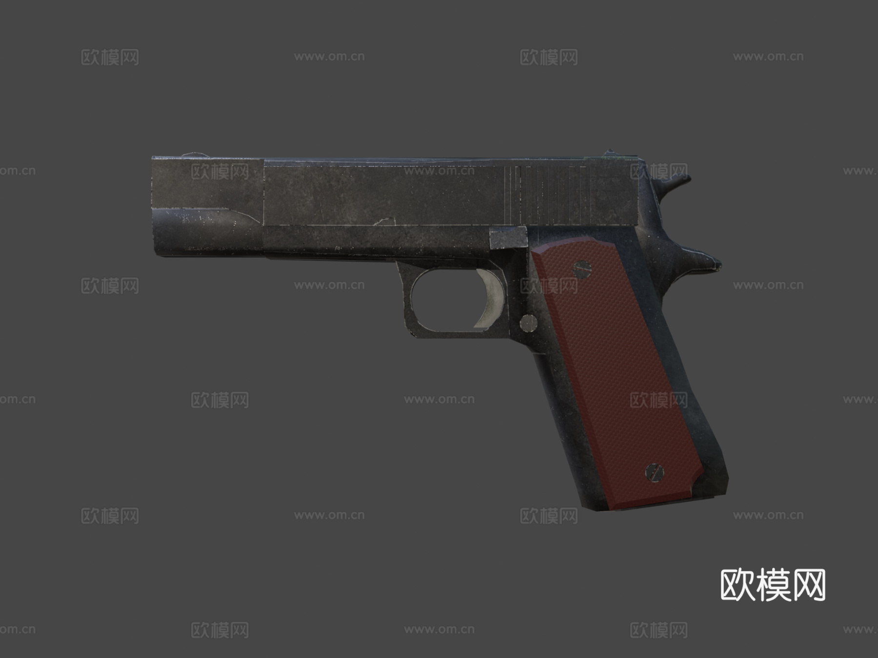 柯尔特19113d模型