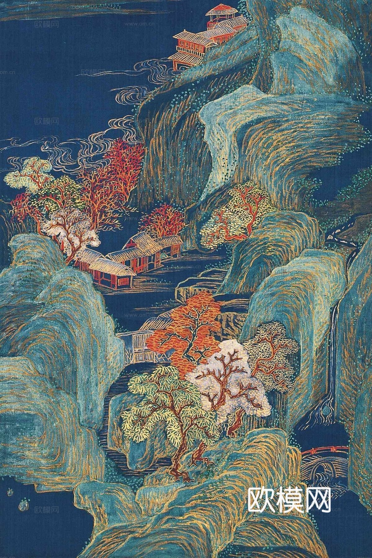现代装饰画 抽象画 艺术画 新中式画
