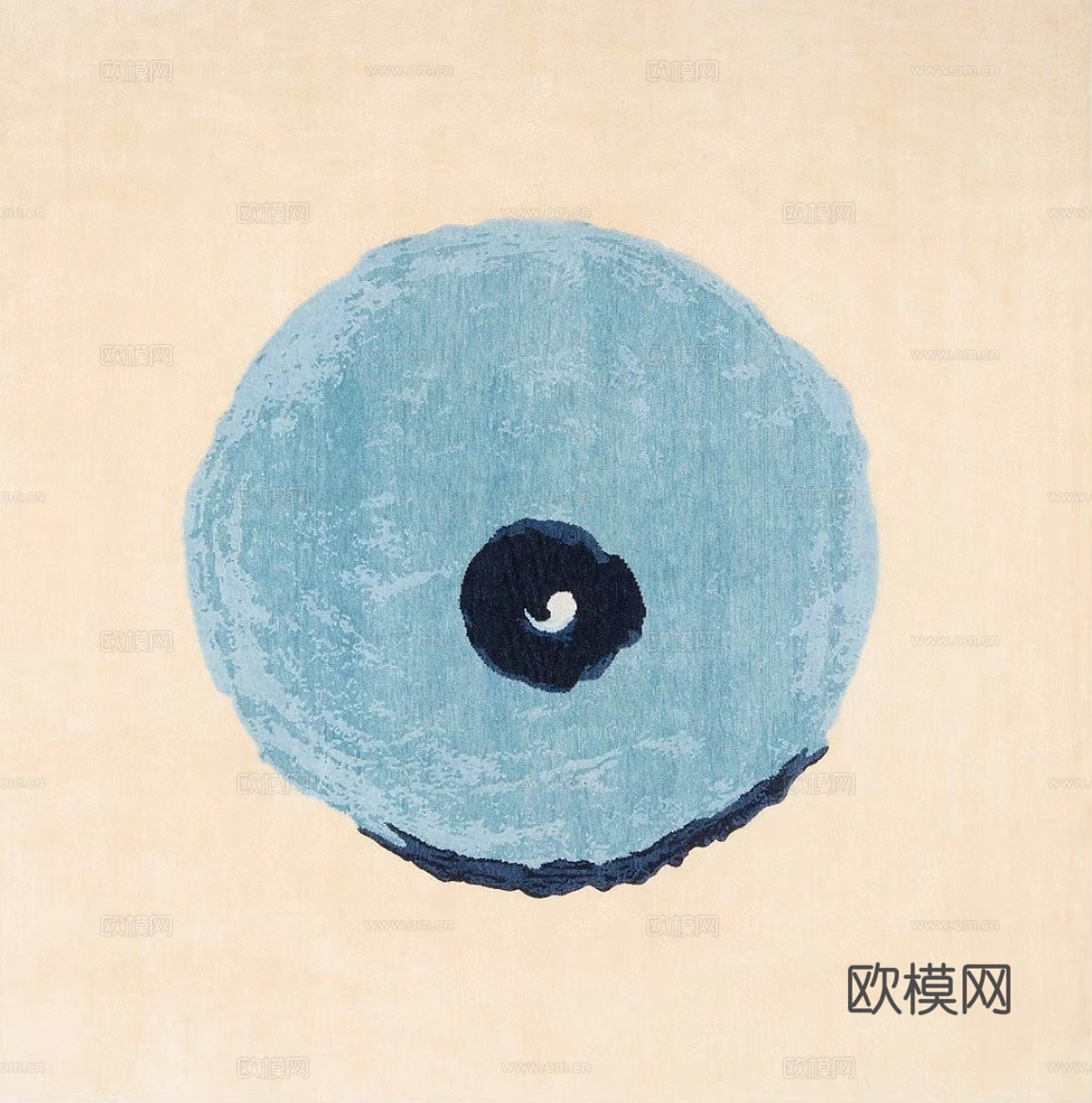 彩色毛绒地毯
