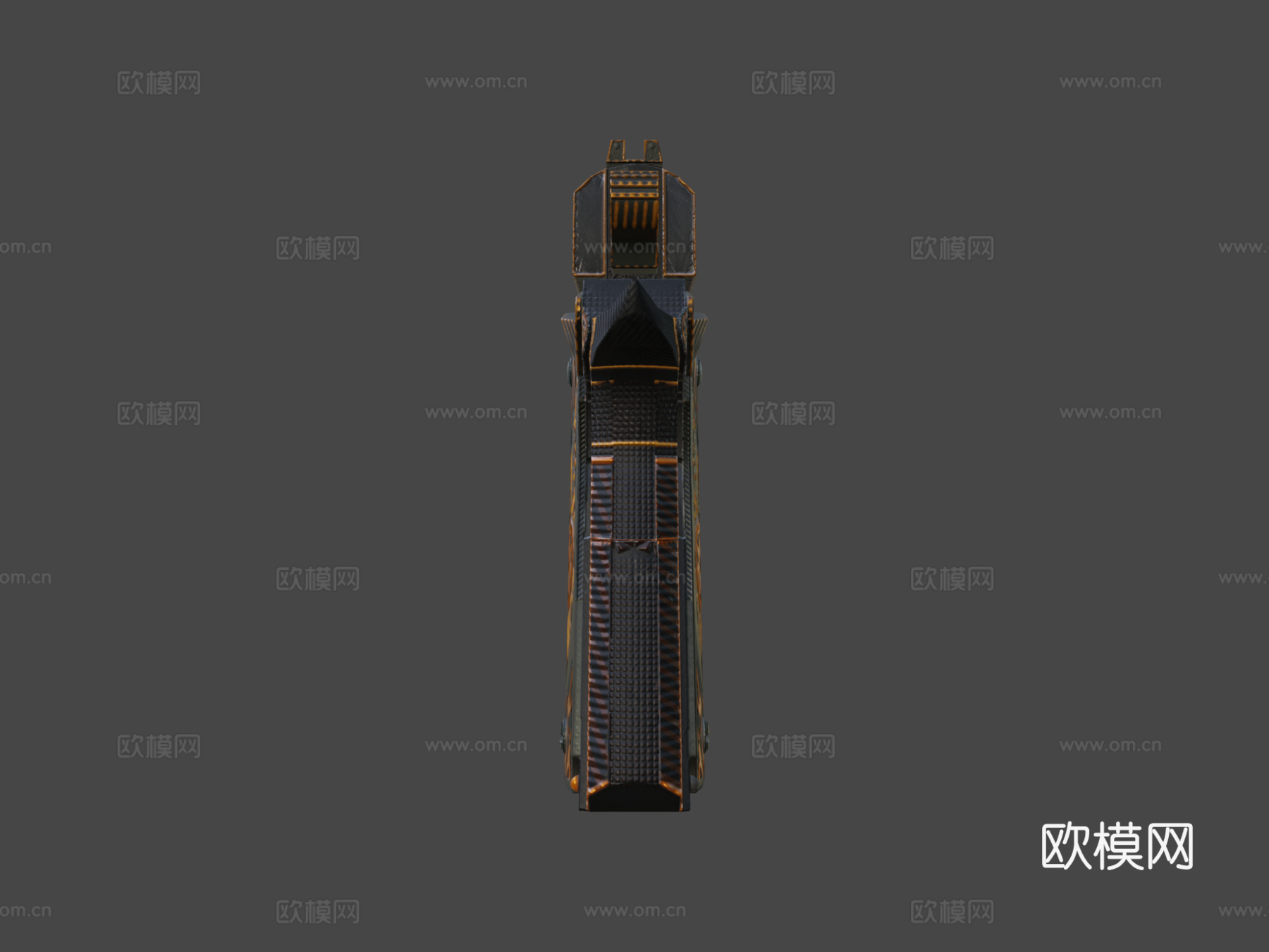 M1911-储备型3d模型