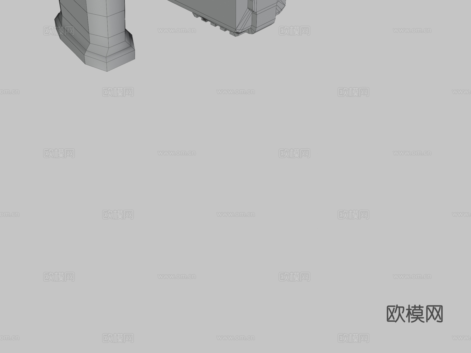 枪3d模型