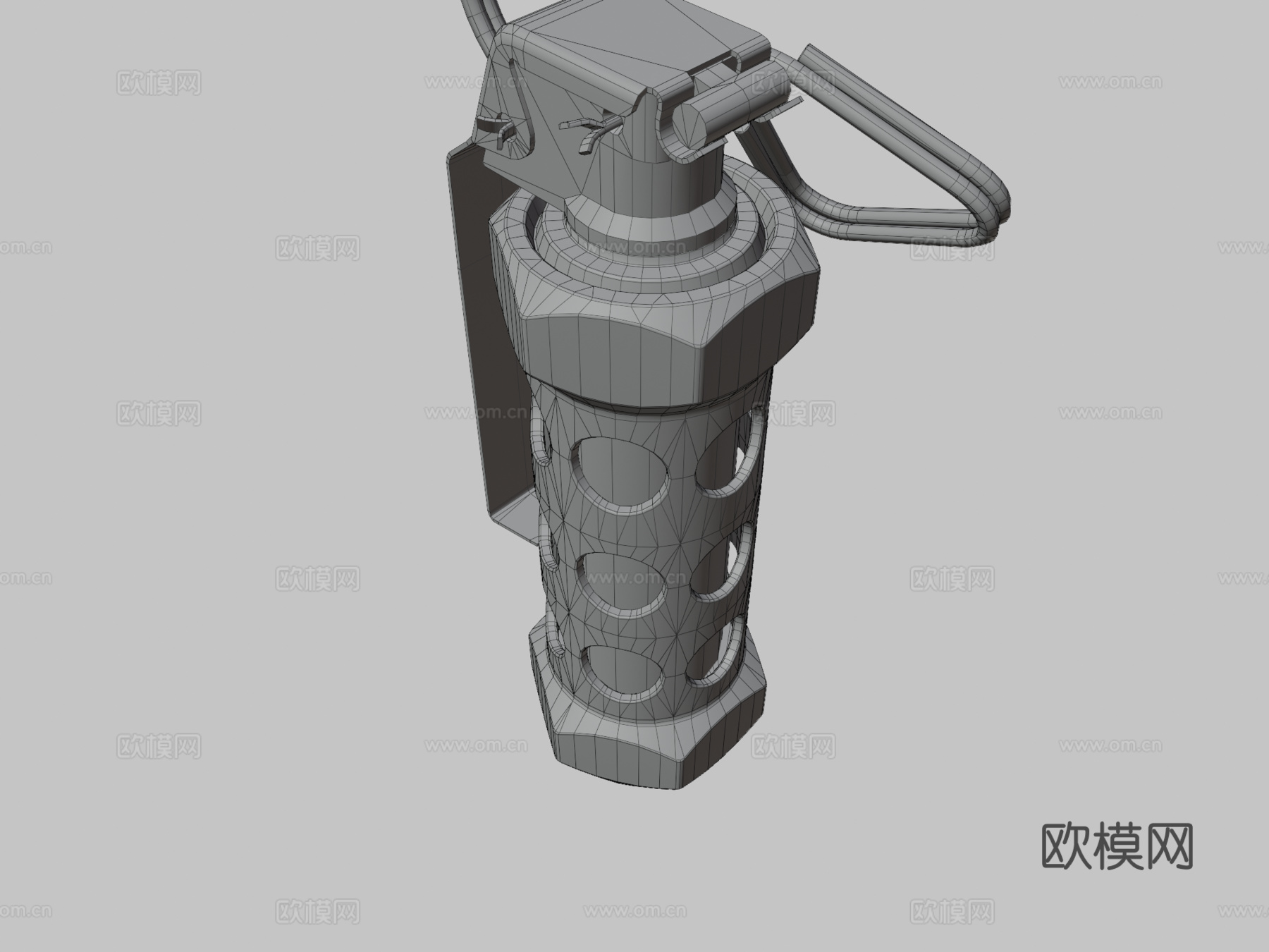 M84震撼弹3d模型