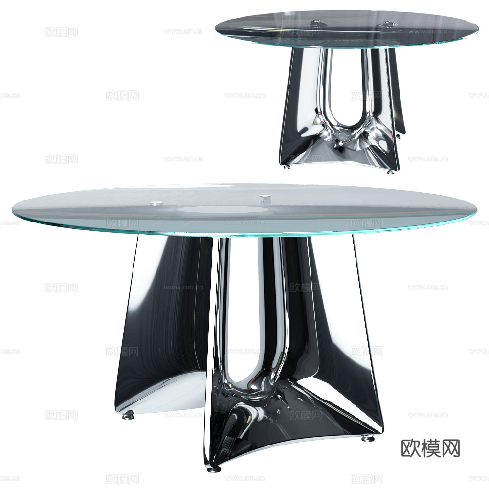 Baleri Italia 餐桌3d模型