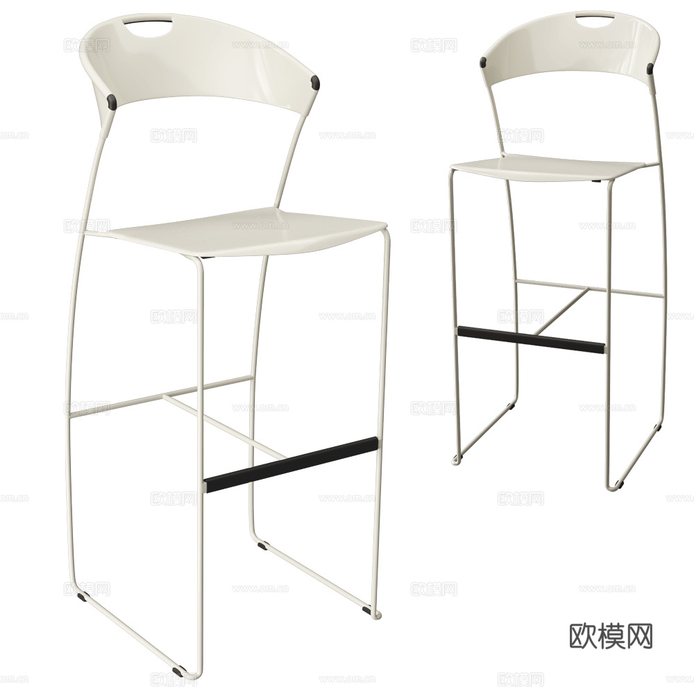 Baleri Italia 吧椅3d模型