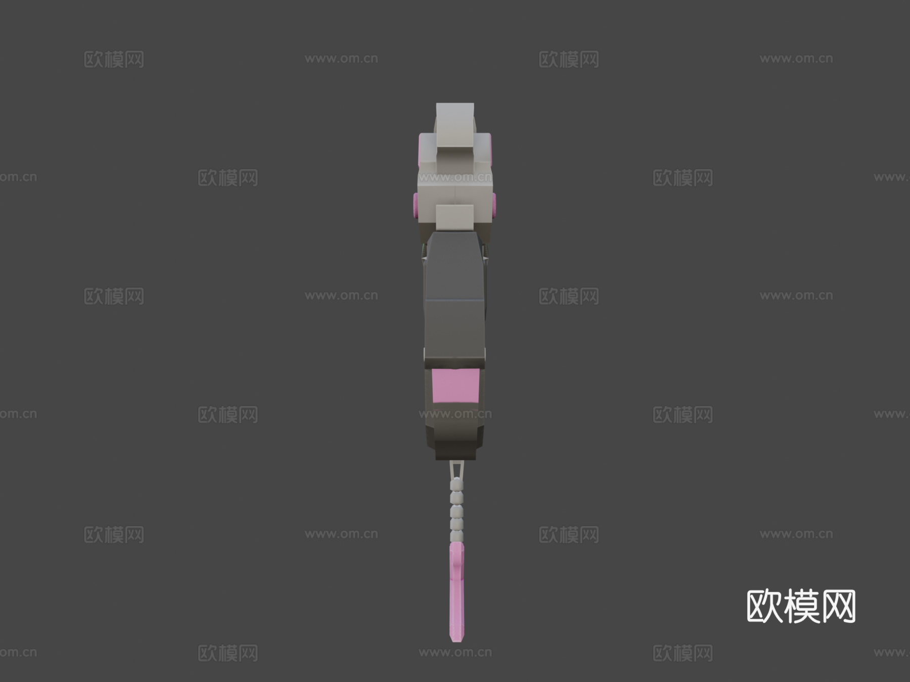 D.Va的手枪3d模型