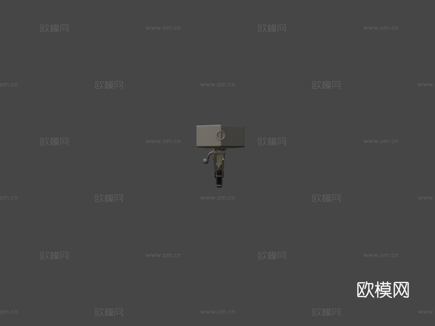 巴雷特M95制作中3d模型