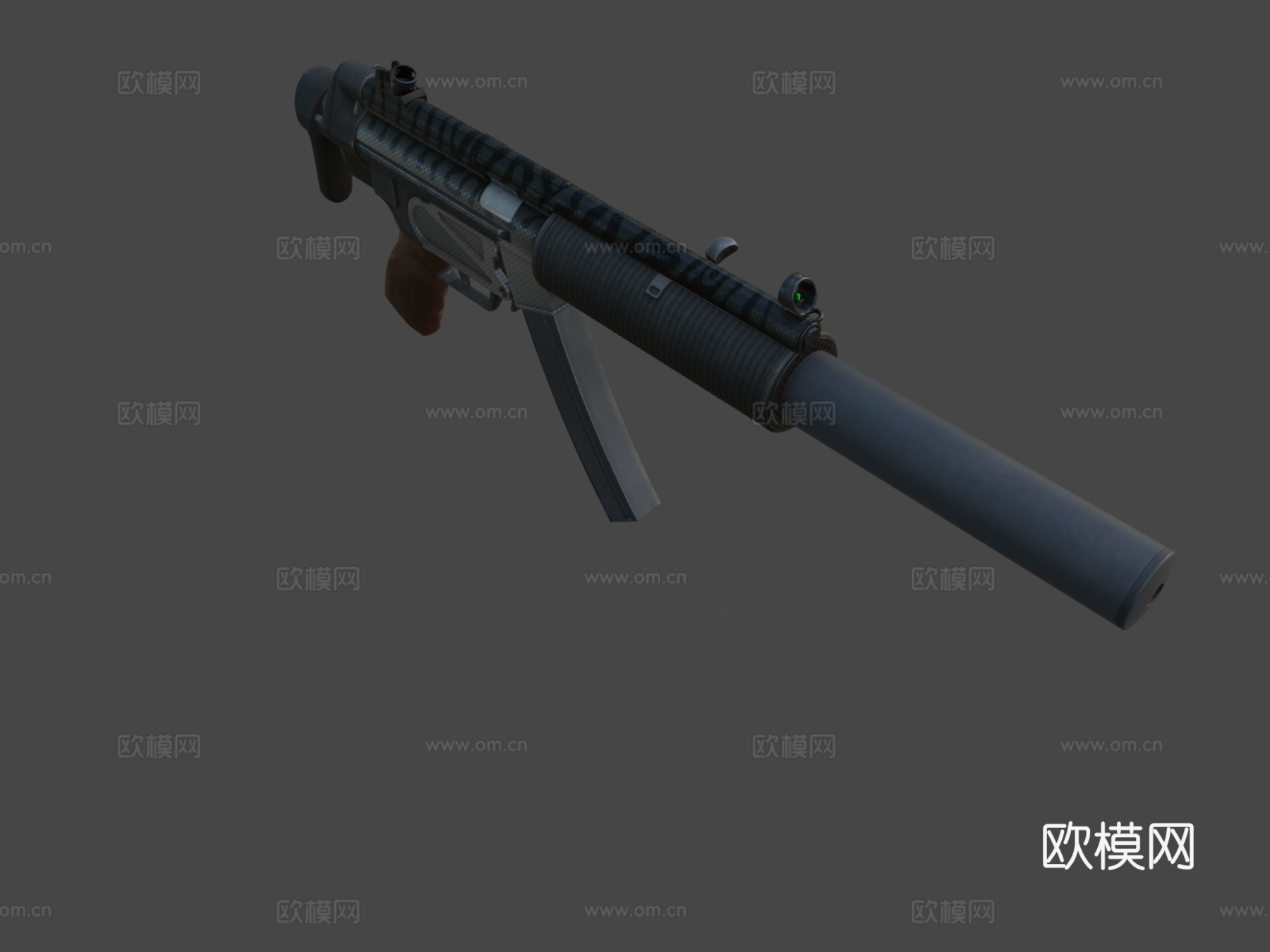 MP5-SD-斯坎布里亚3d模型
