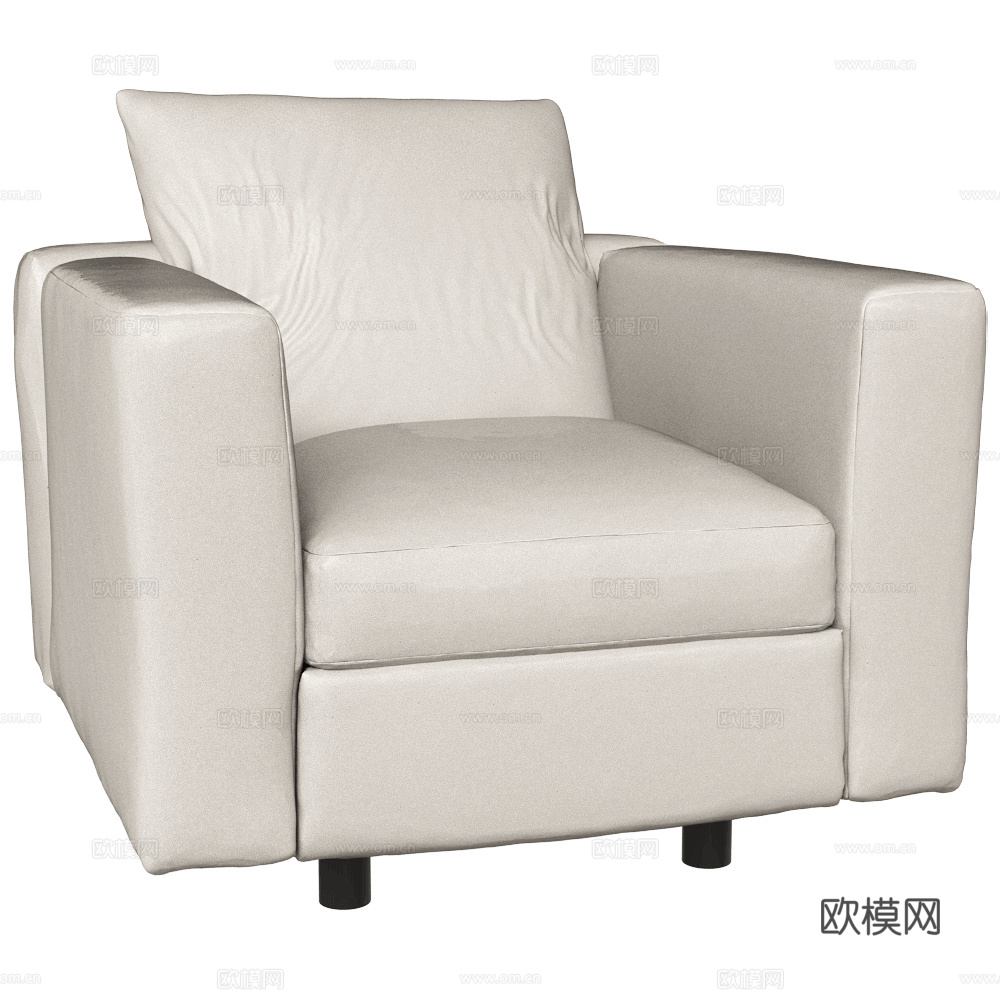 Baleri Italia 单人沙发3d模型