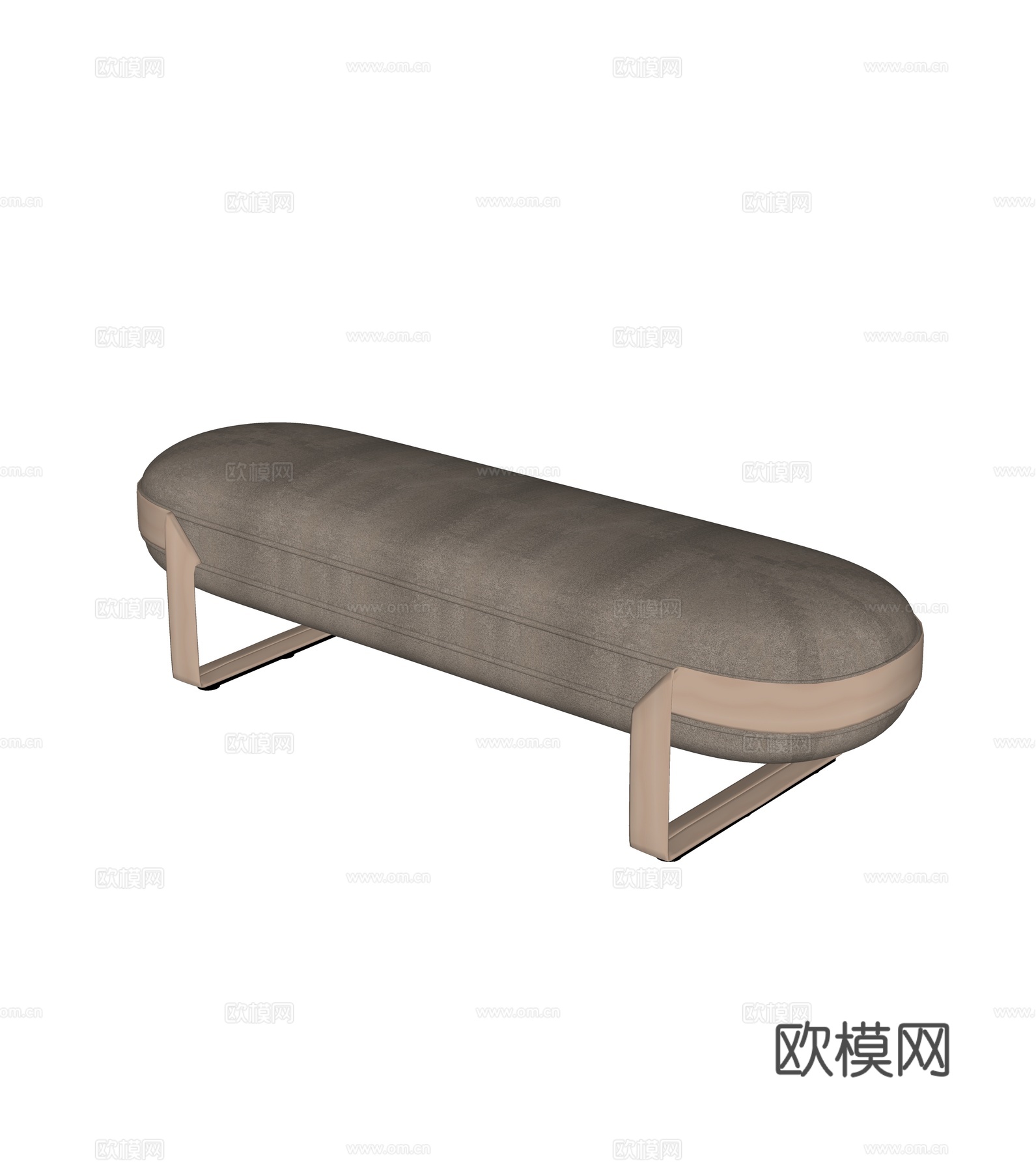 现代沙发凳 长凳su模型