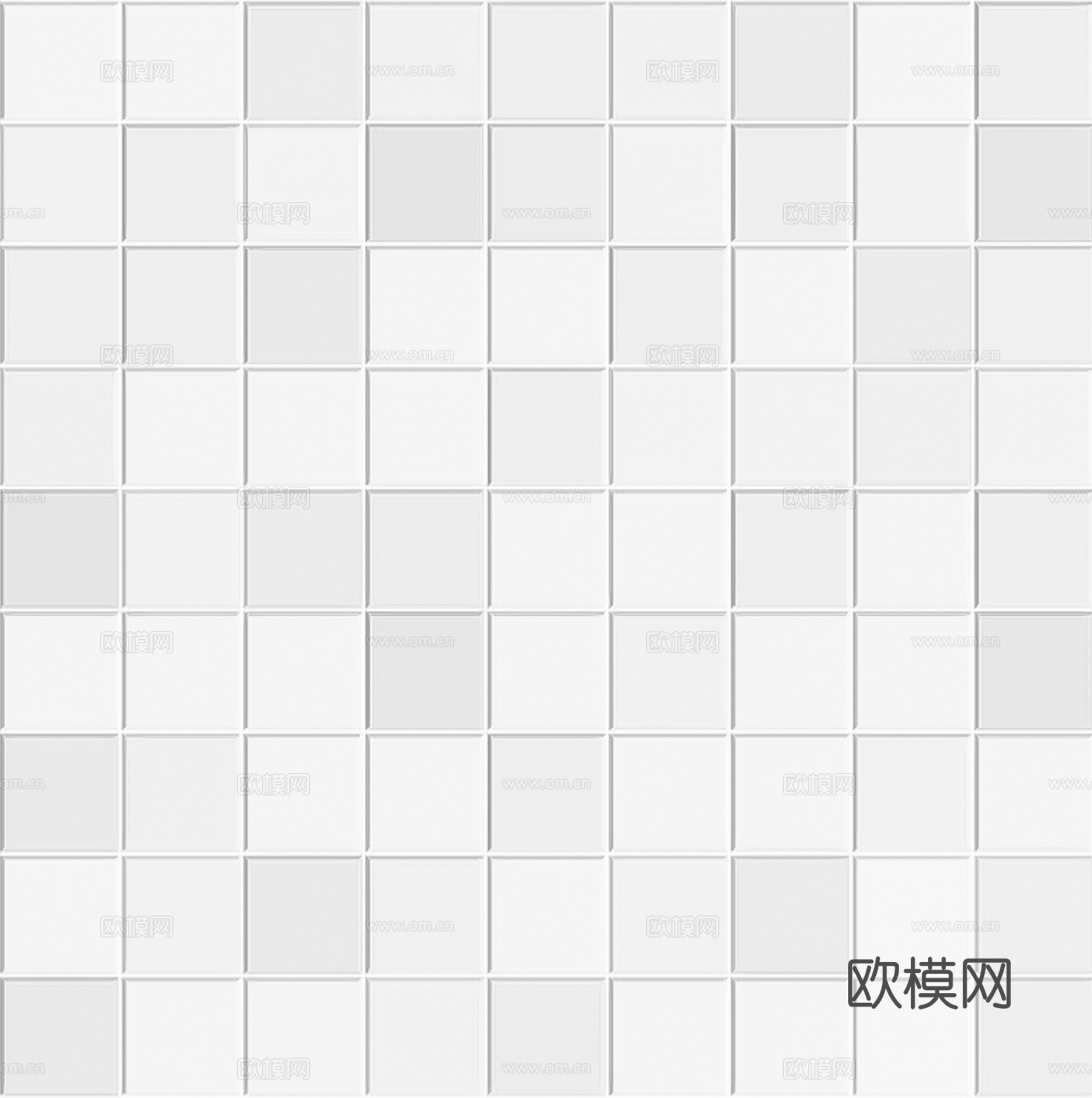 白色马赛克