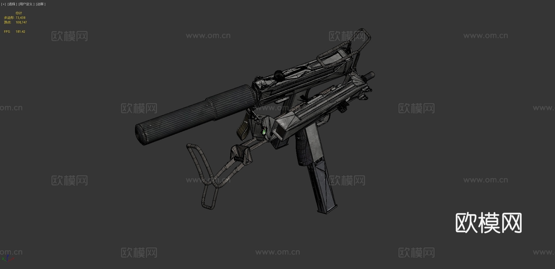 Mac11洞察3d模型