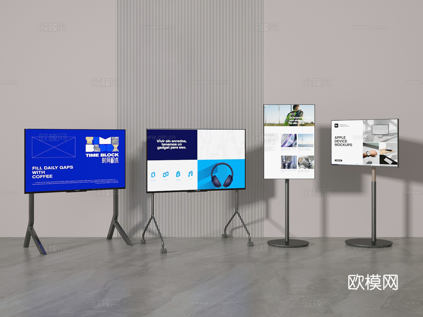电视架3d模型