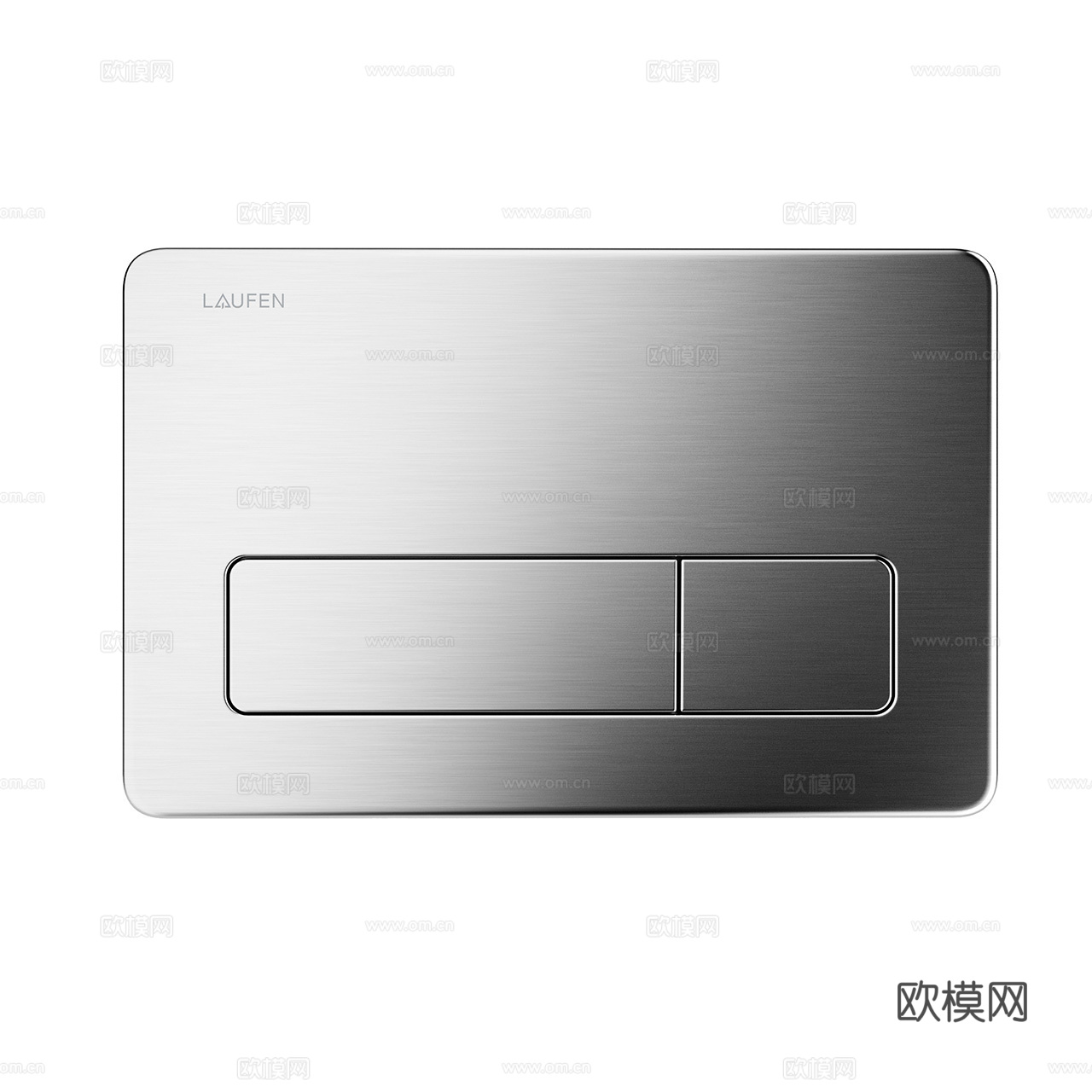 Laufen 劳芬 卫浴面板 冲水面板 马桶面板3d模型