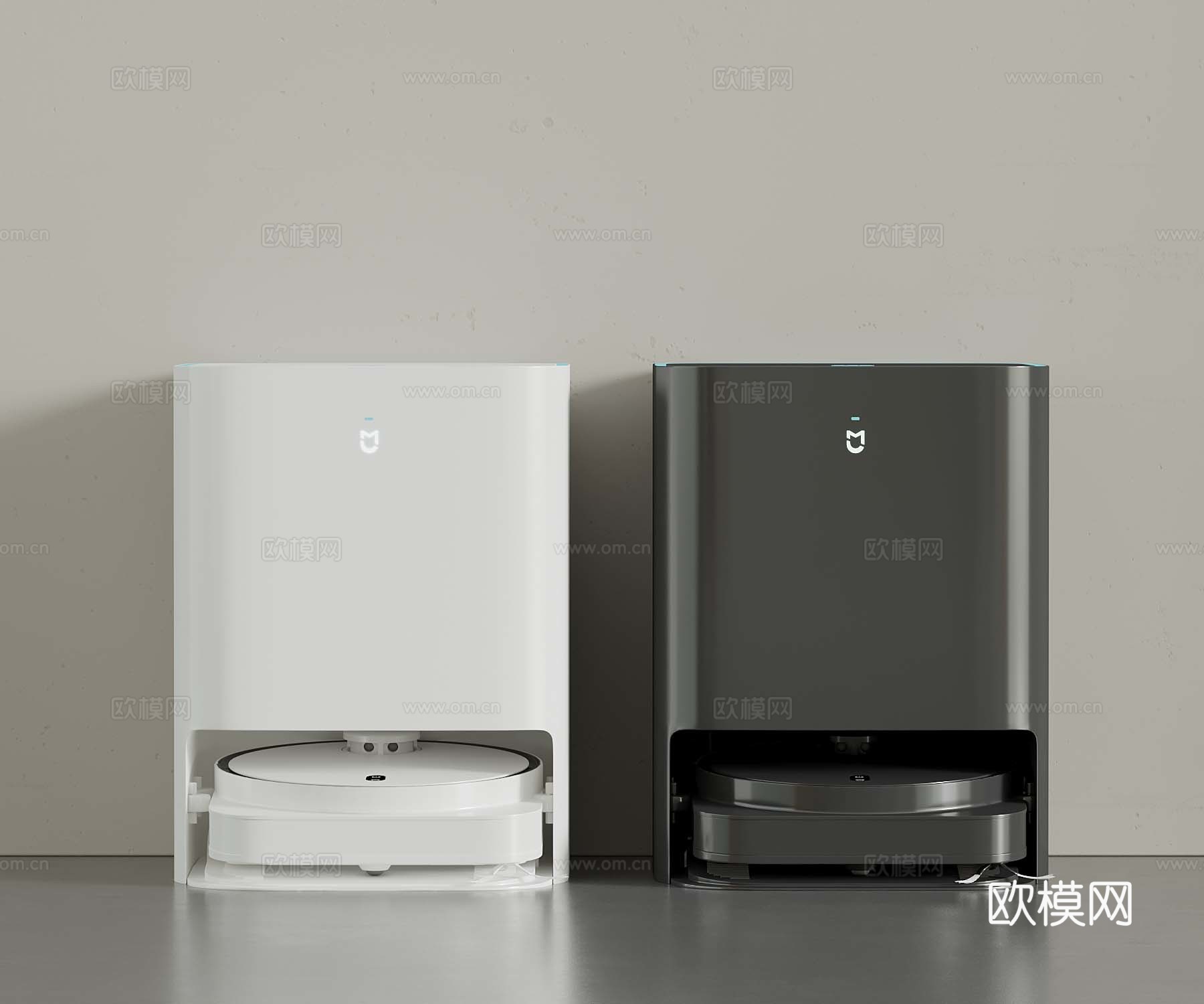 扫地机器人3d模型
