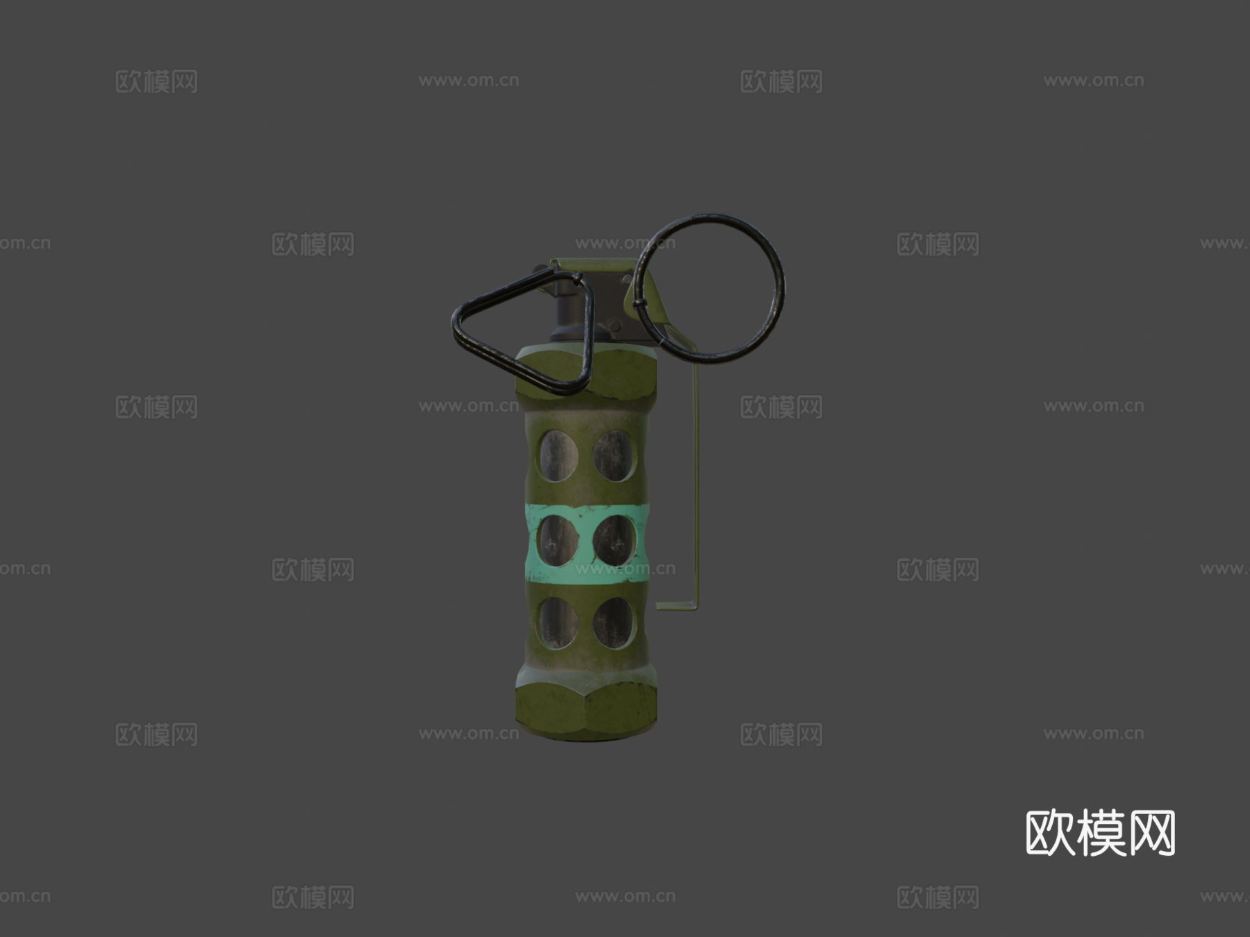 M84震撼弹3d模型
