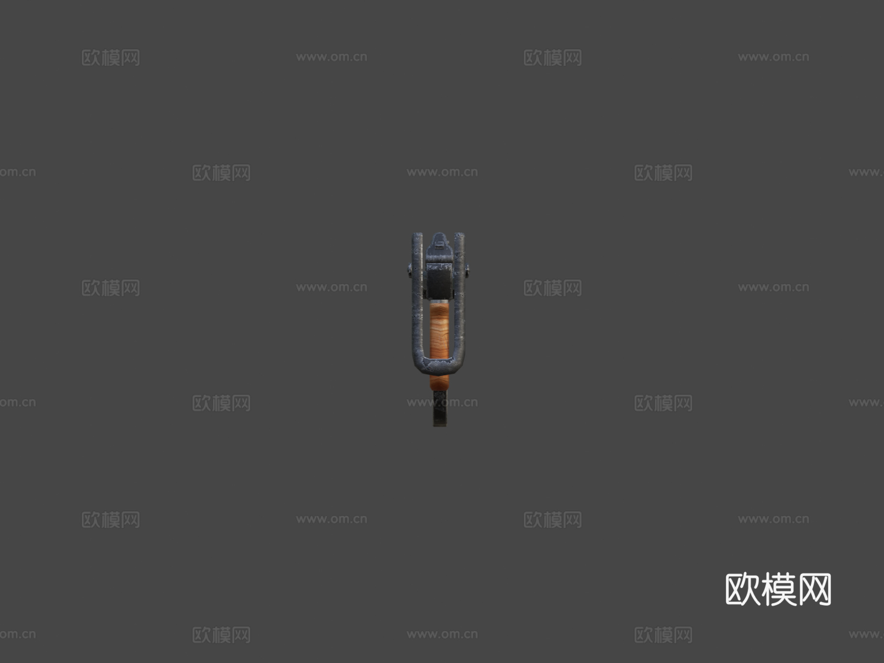 AKMS步枪3d模型