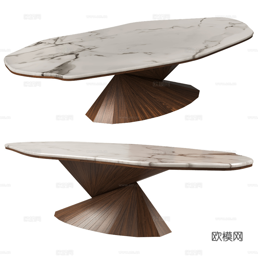 ALMA de LUCE 餐桌3d模型