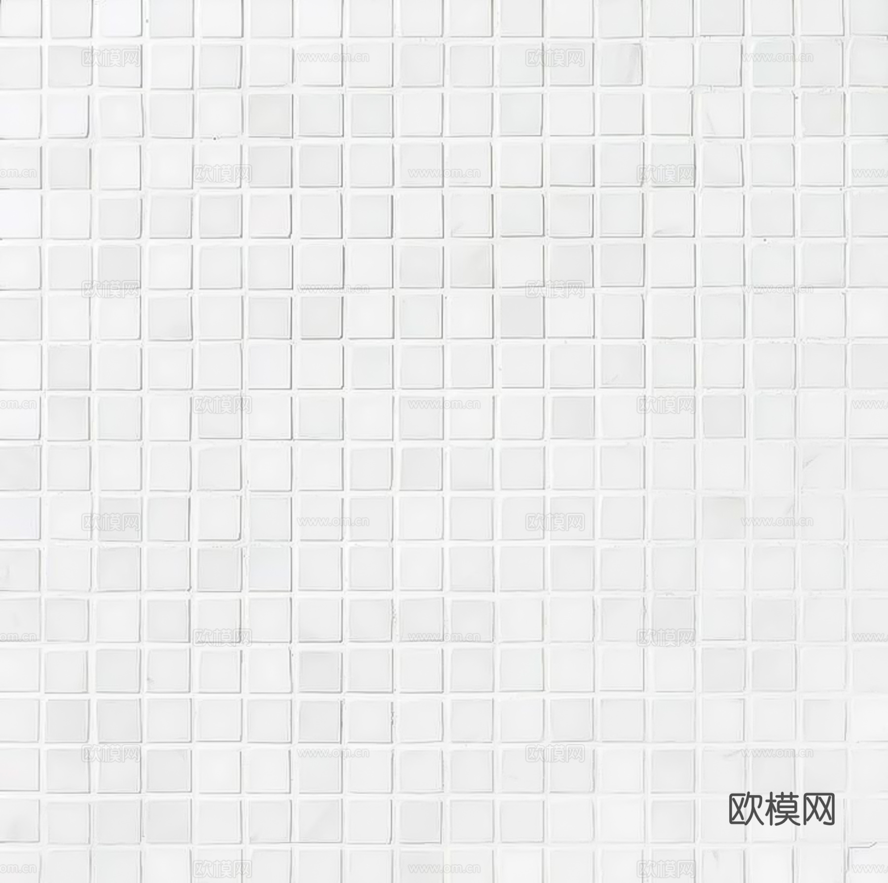 白色马赛克