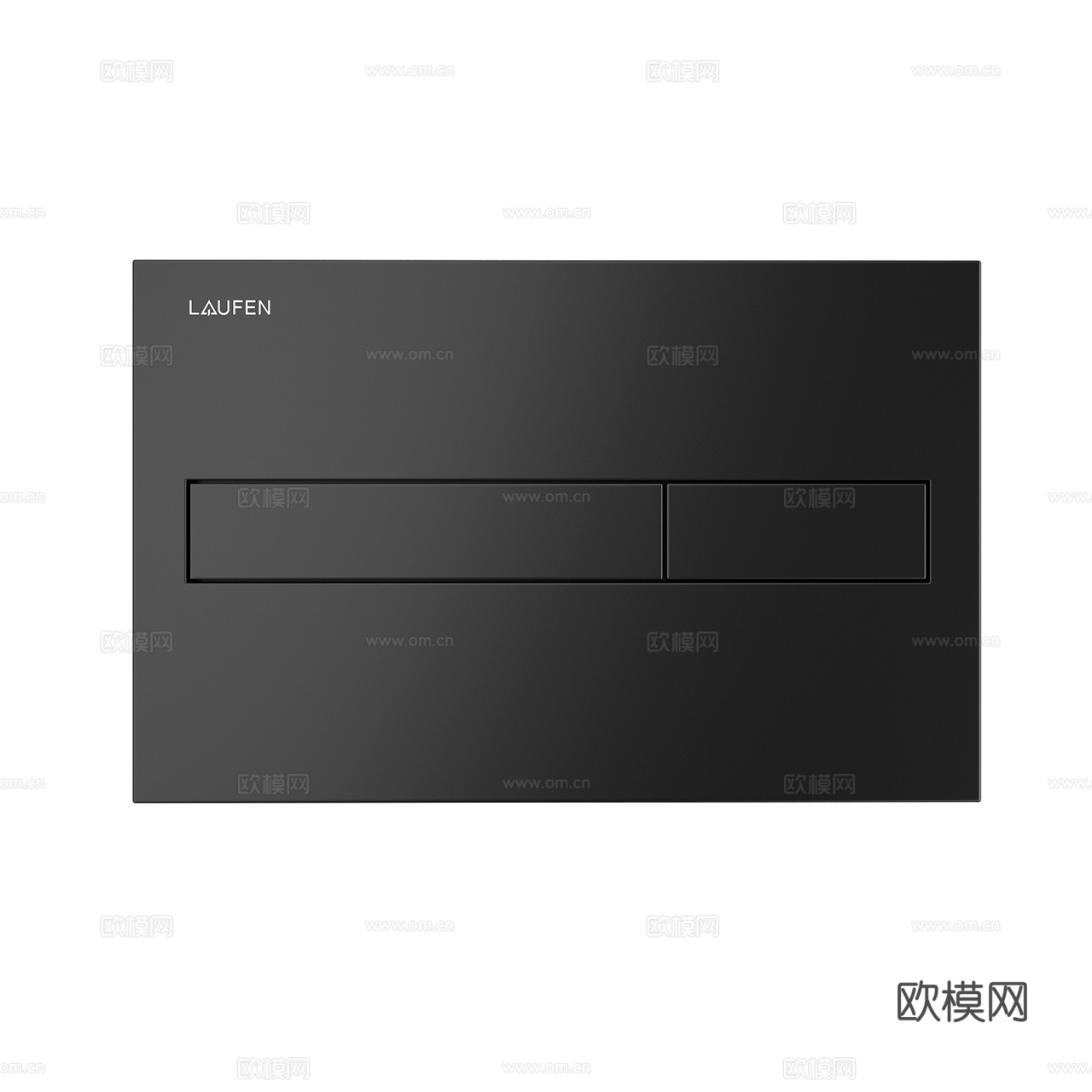 Laufen 劳芬 卫浴面板 冲水面板 马桶面板3d模型