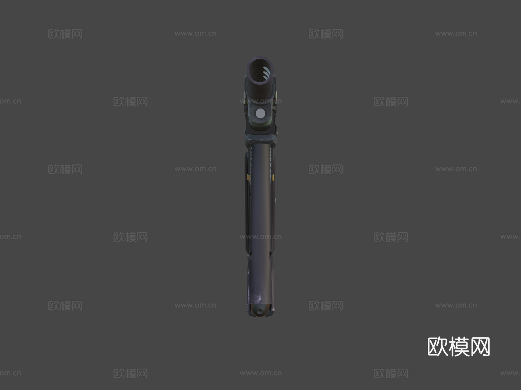 CZ75-零六(蓝色)3d模型
