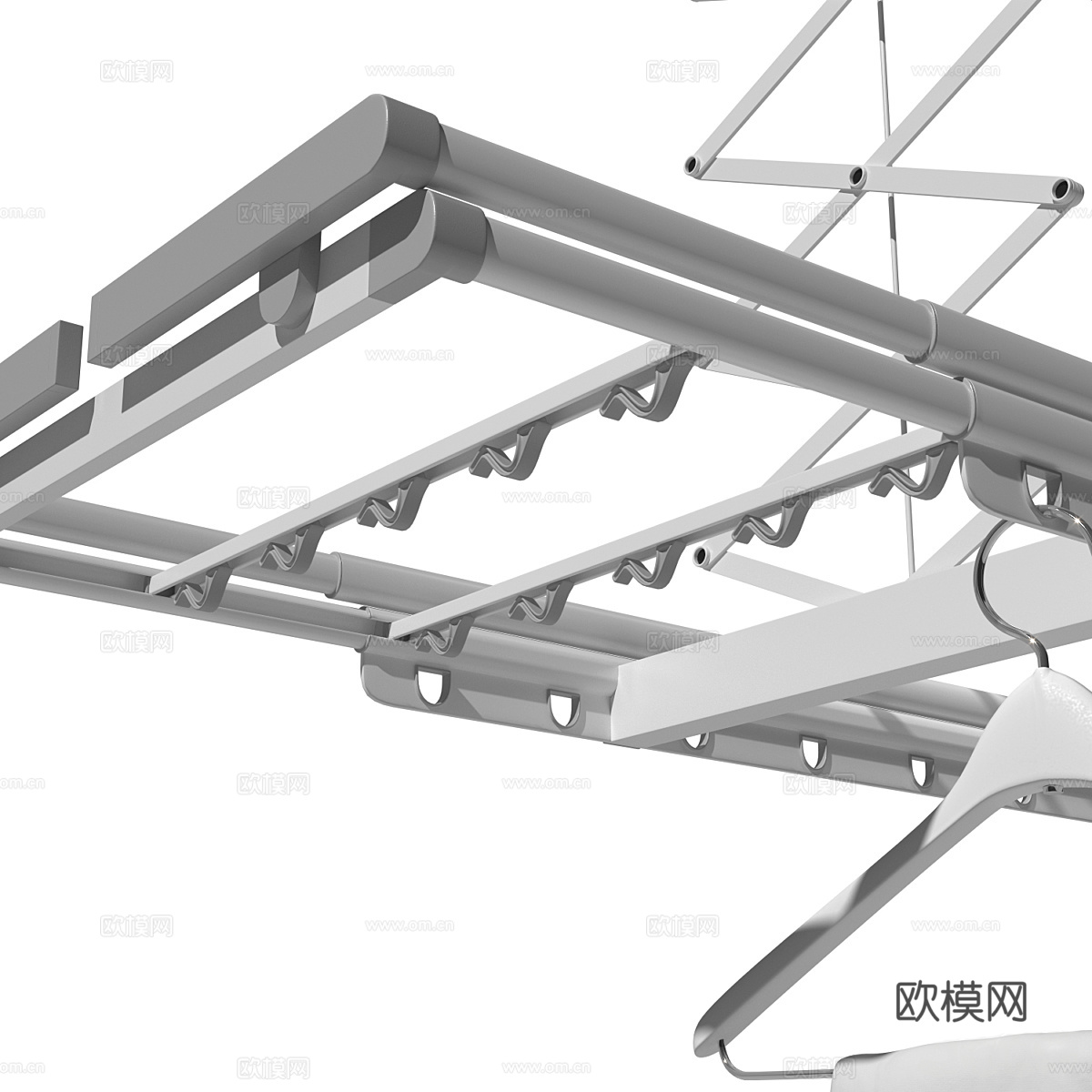 小米 Aqara 智能干衣机 升降式晾衣架3d模型