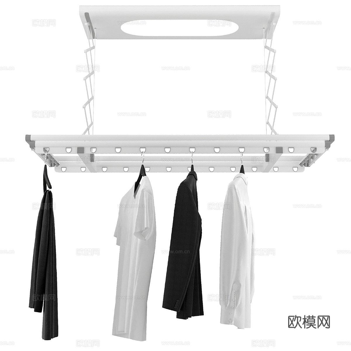 小米 Aqara 智能干衣机 升降式晾衣架3d模型