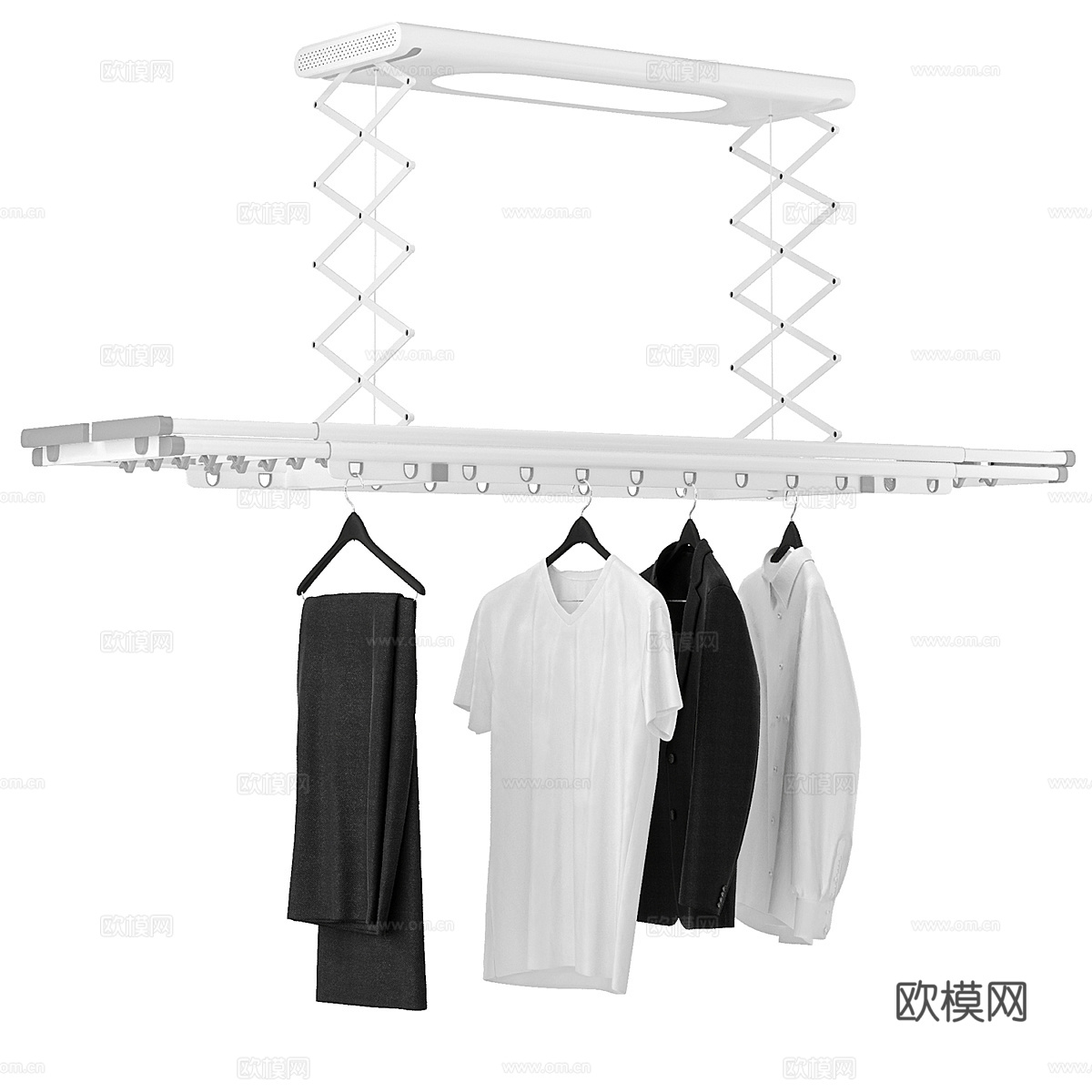 小米 Aqara 智能干衣机 升降式晾衣架3d模型