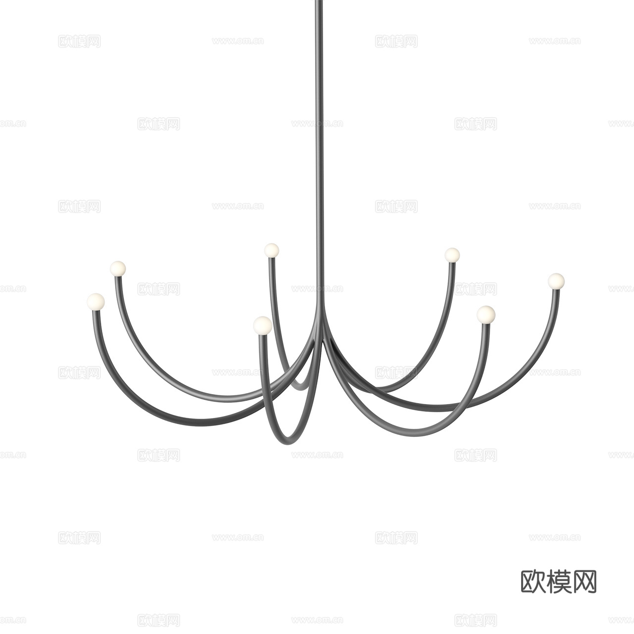 Matter Made 极简吊灯 装饰吊灯 多头吊灯3d模型