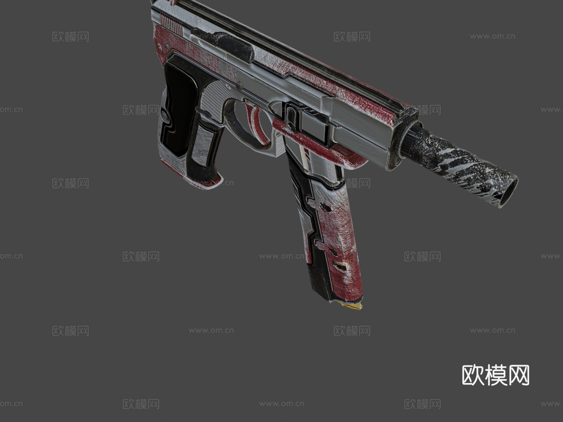 CZ75-起源3d模型