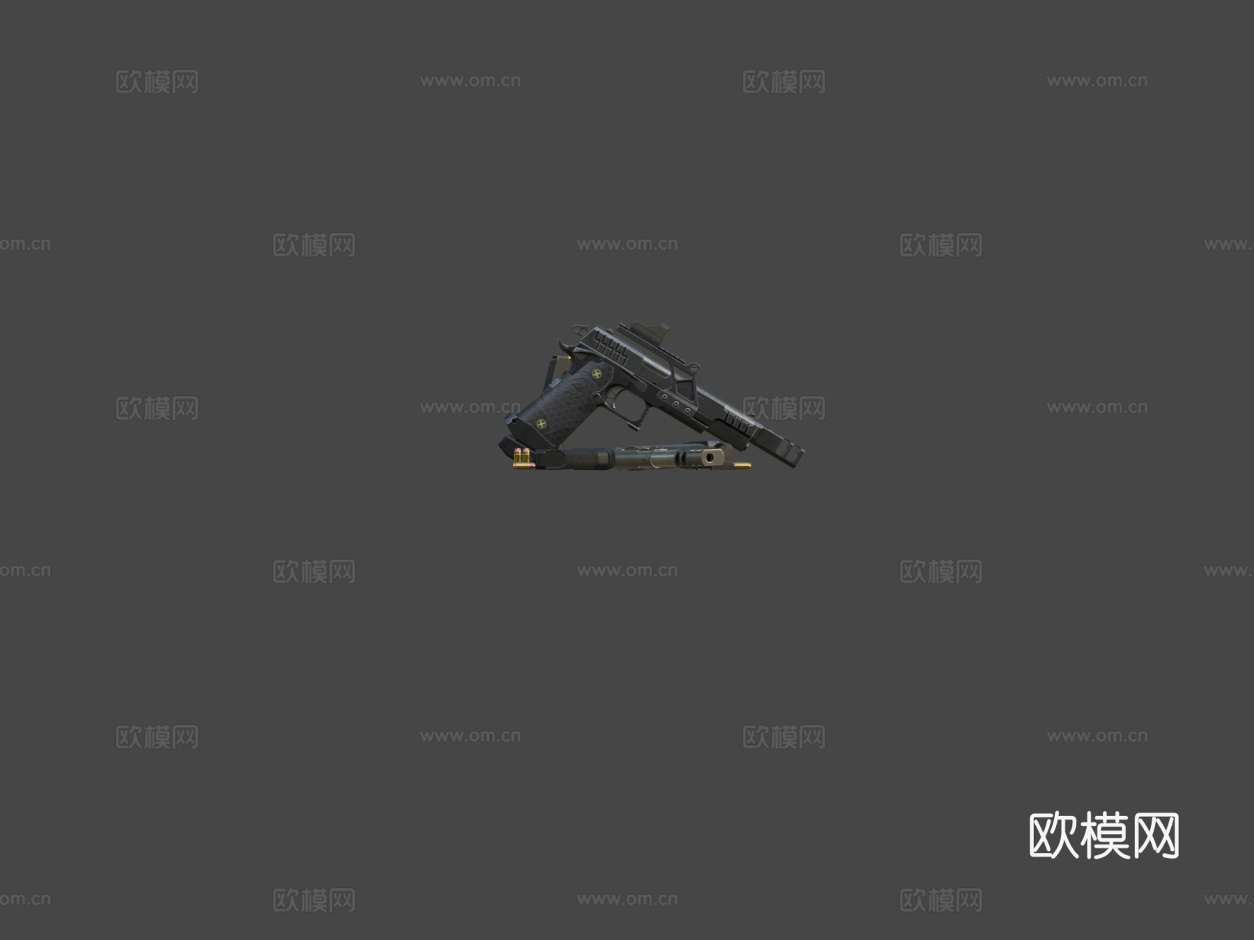 死神M1911-游戏可用3d模型