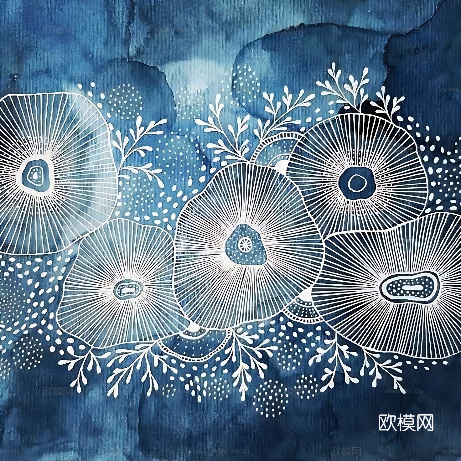 现代抽象画 装饰画 艺术画