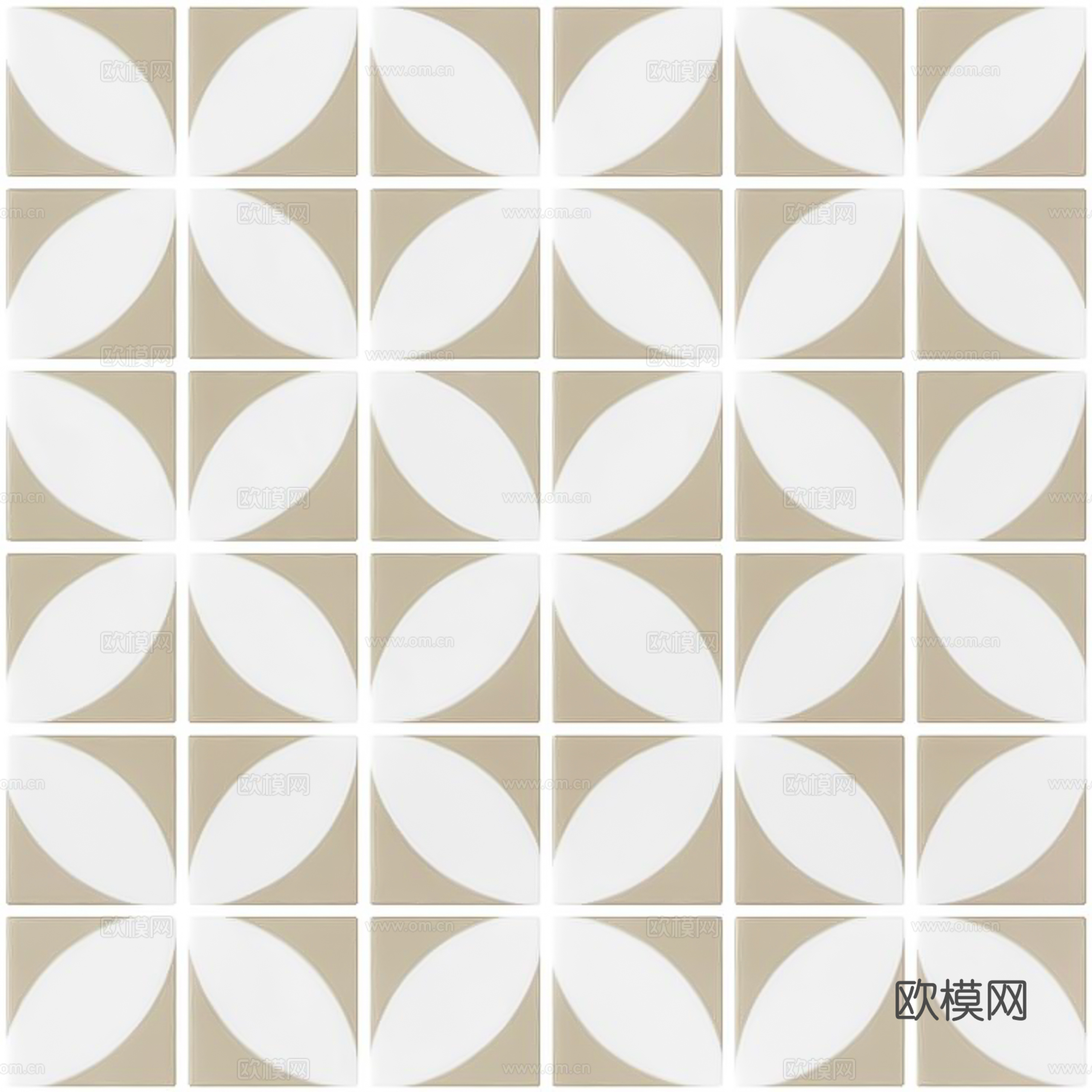 复古花砖