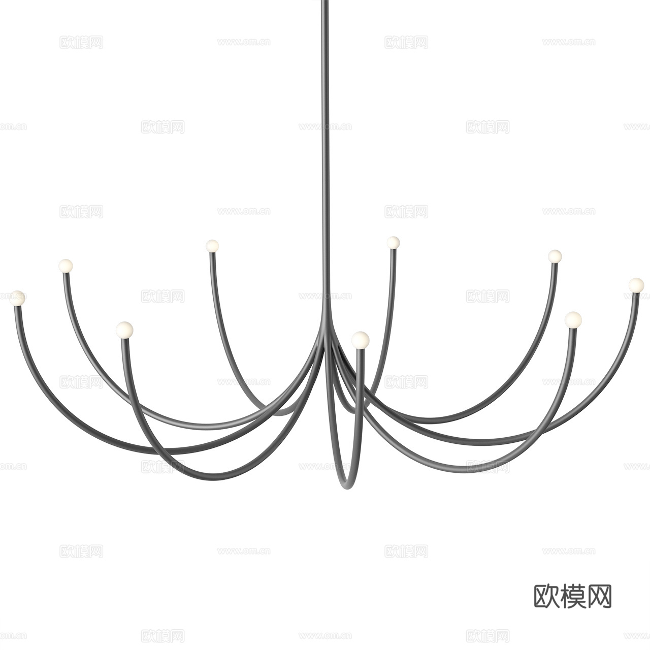 Matter Made 极简吊灯 装饰吊灯 多头吊灯3d模型