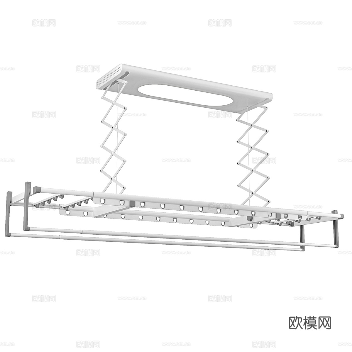 小米 Aqara 智能干衣机 升降式晾衣架3d模型