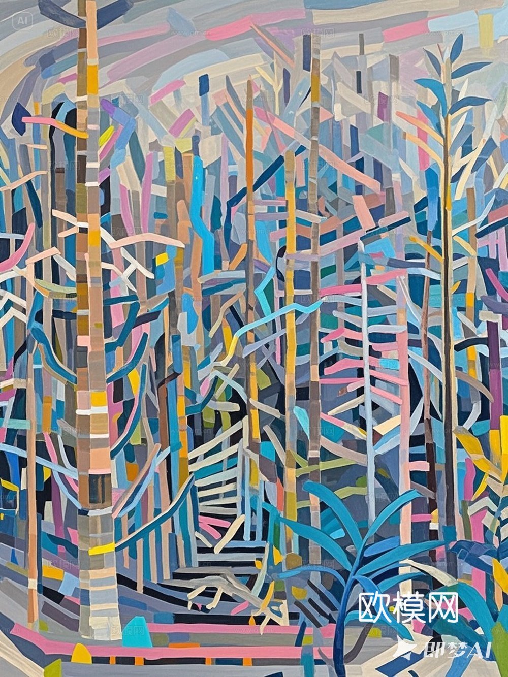 现代装饰画 抽象画 艺术画