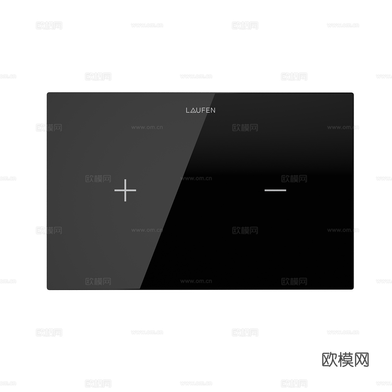 Laufen 劳芬 卫浴面板 冲水面板 马桶面板3d模型