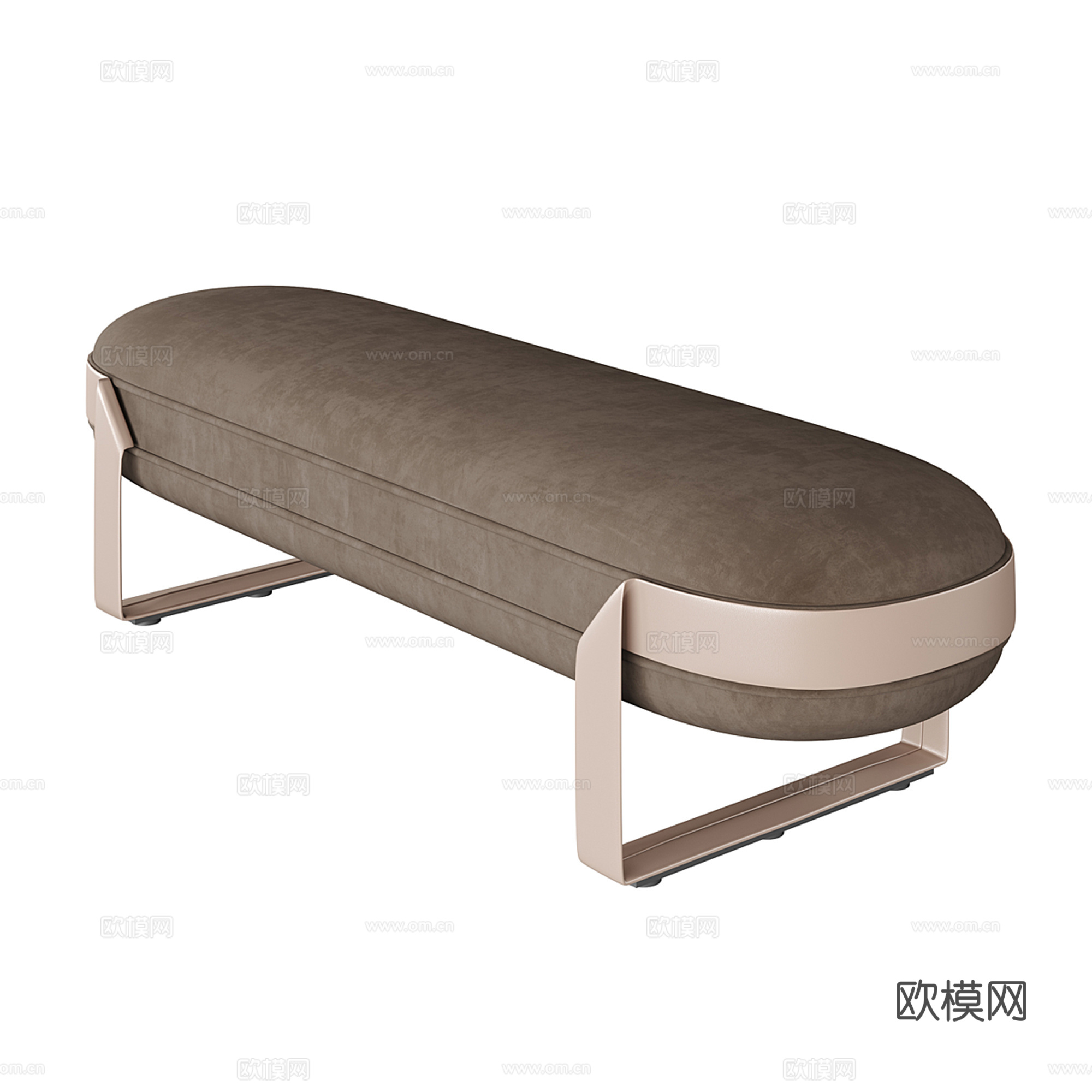 现代沙发凳 长凳su模型