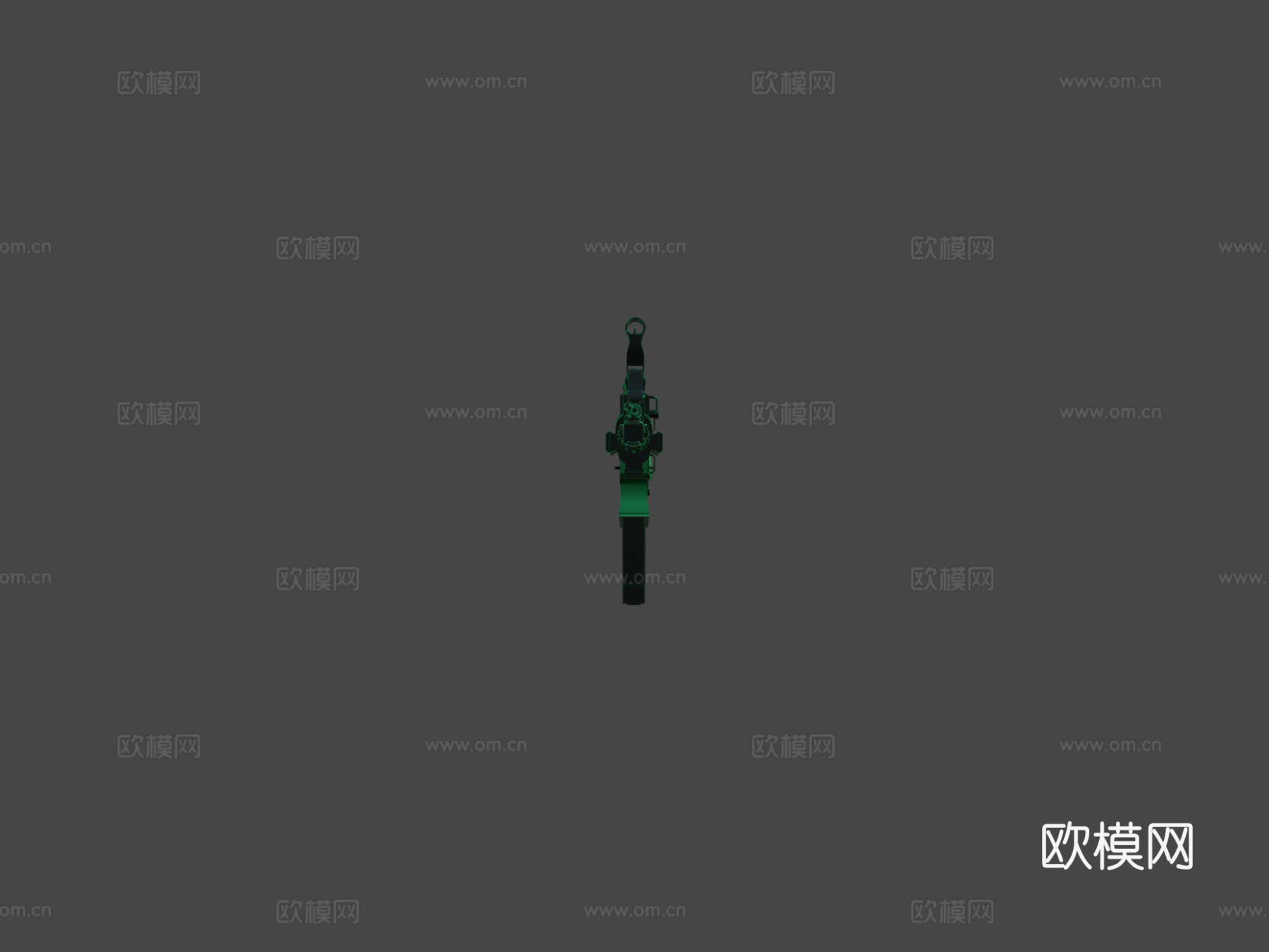 SCAR-H-翡翠3d模型